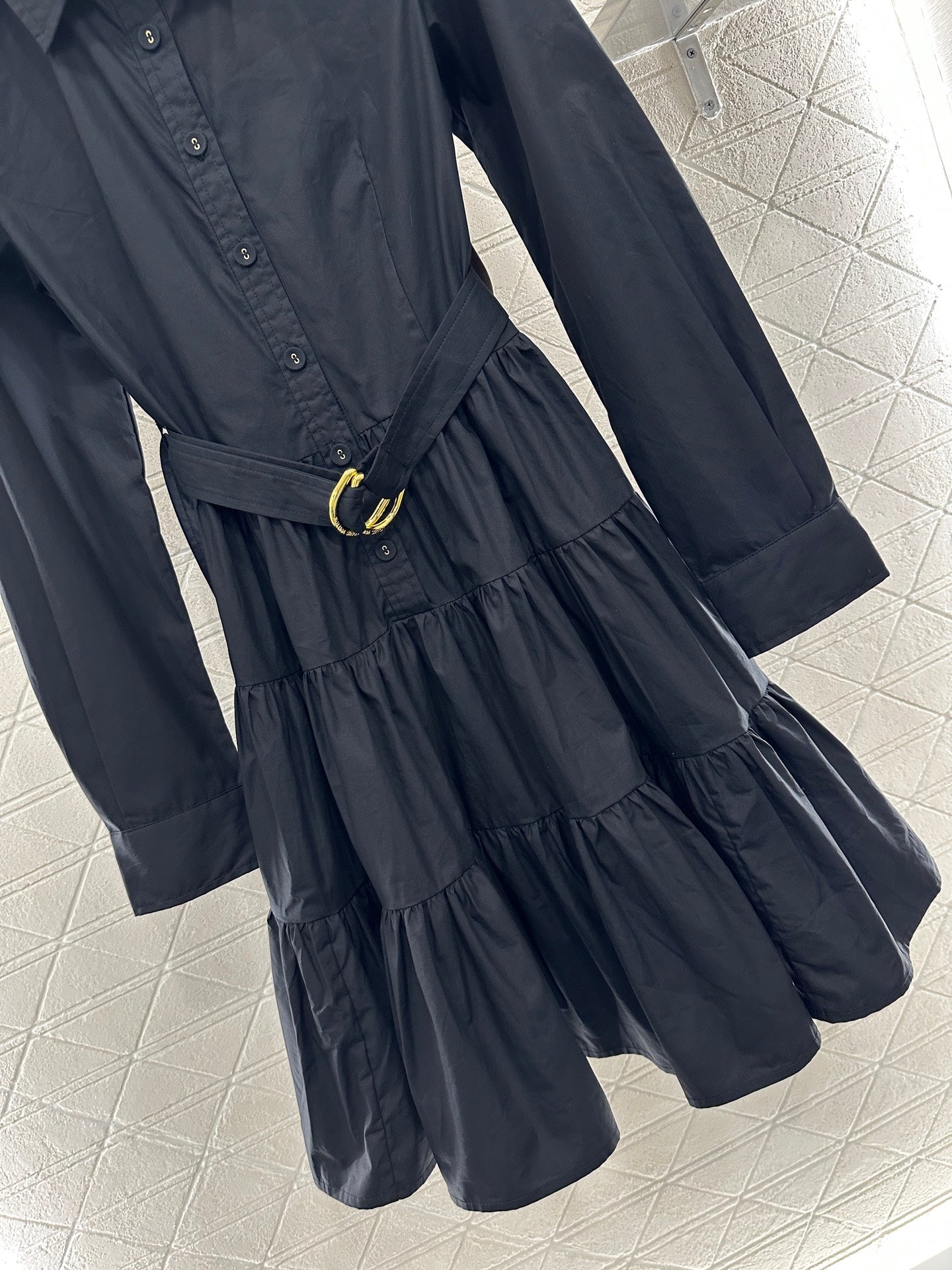 Louis *♥2025 new arrivals Layered belt dress