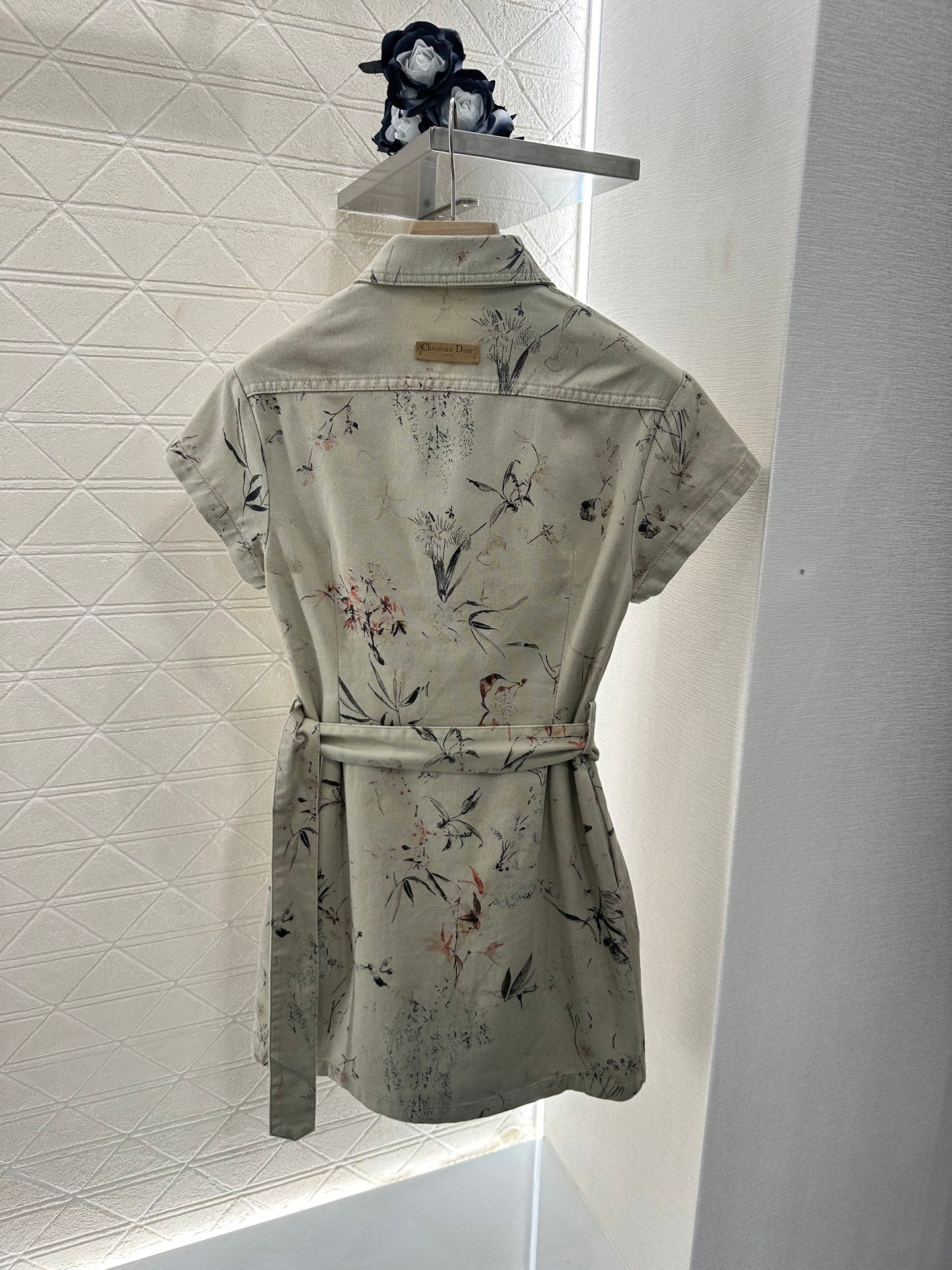 D*♥2025 new product Printed denim dress