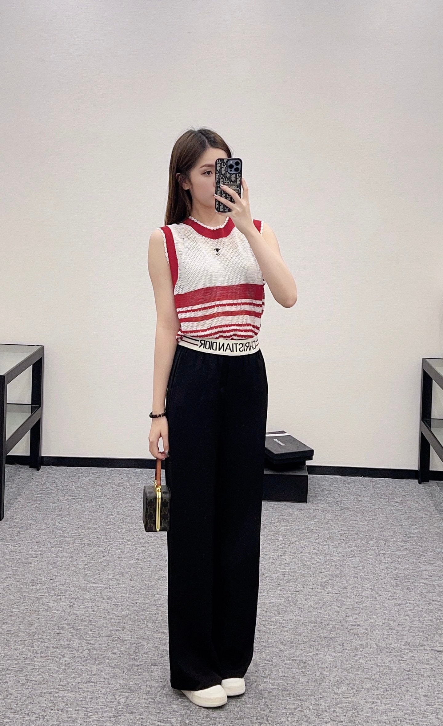 D*♥2025 new product Knitted vest