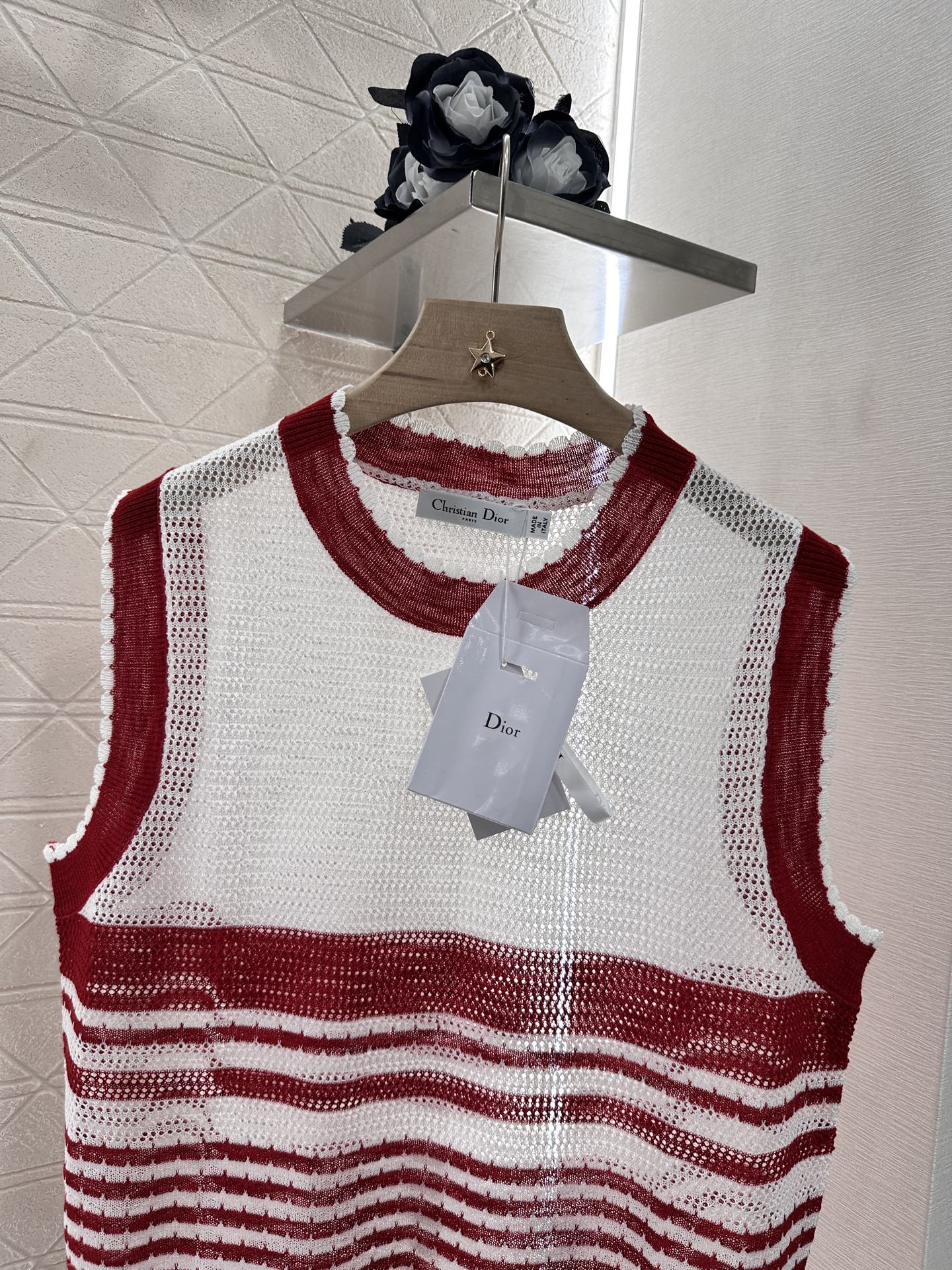D*♥2025 new product Knitted vest