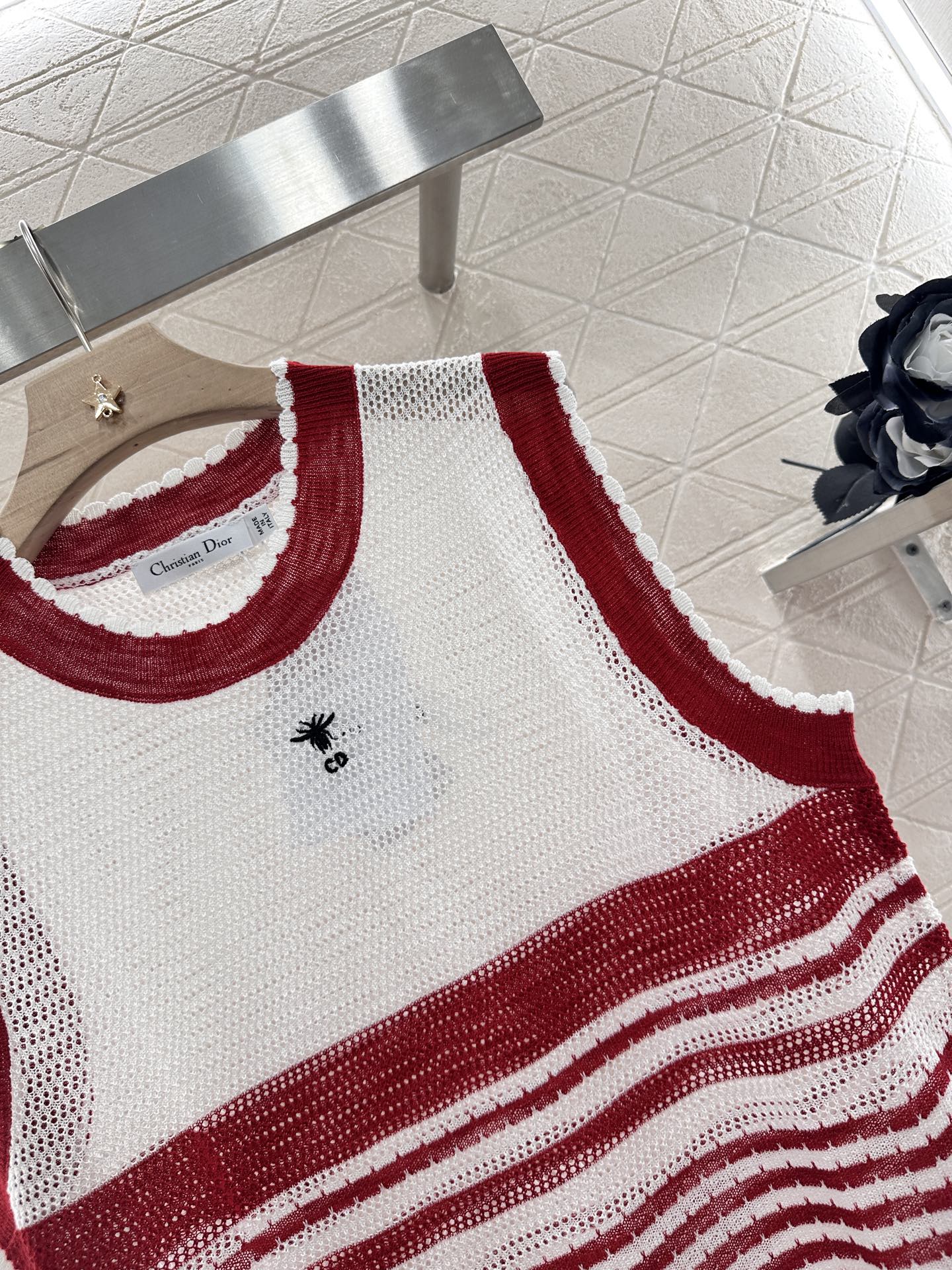 D*♥2025 new product Knitted vest
