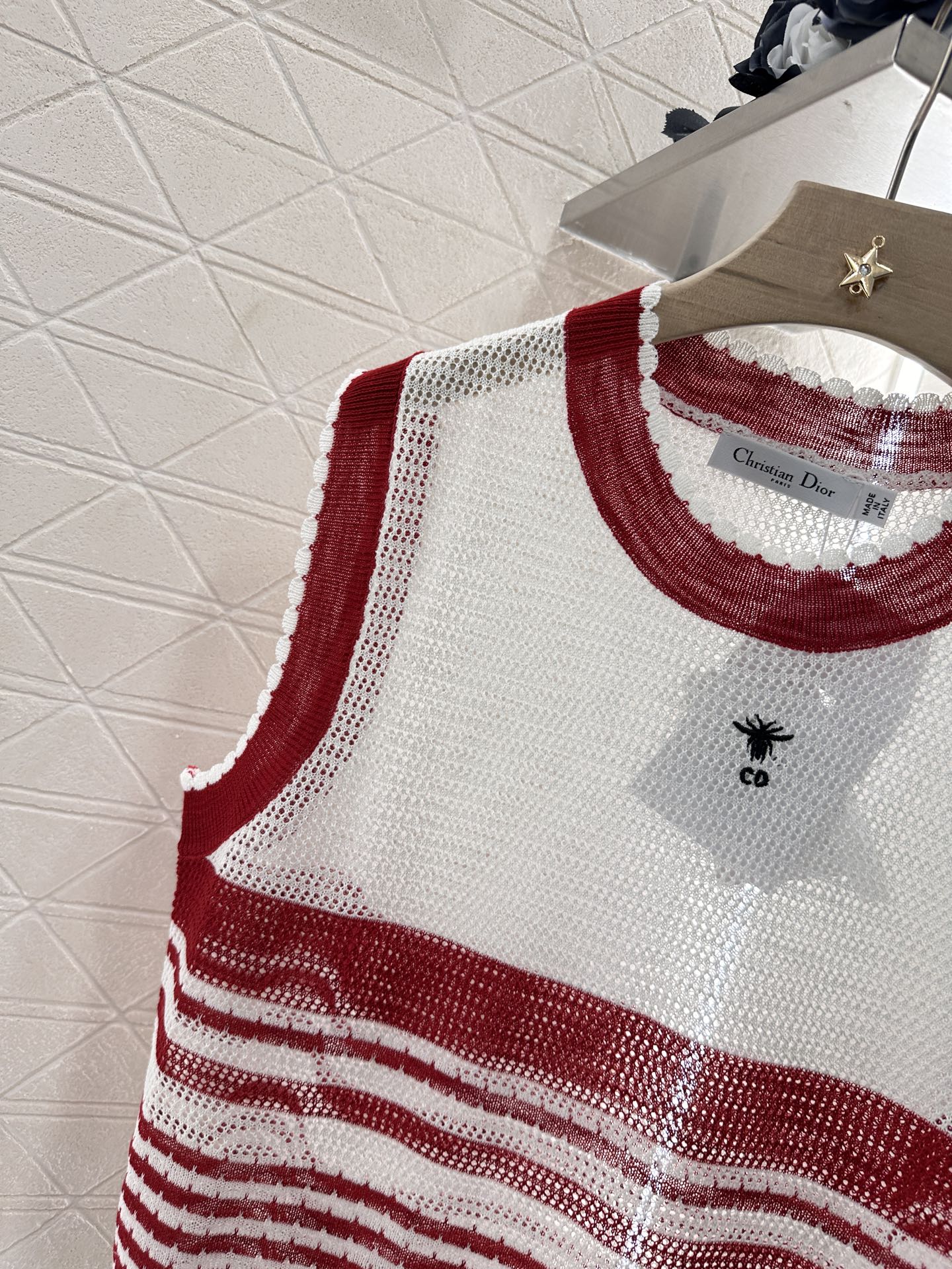 D*♥2025 new product Knitted vest