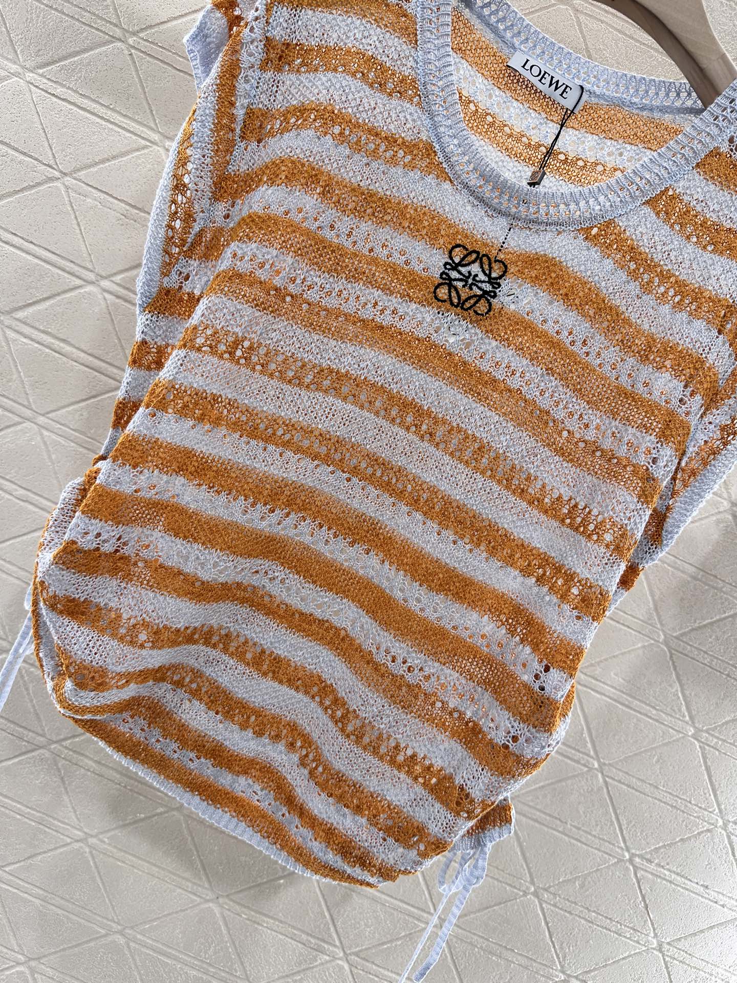 L*♥2025 new product Embroidered knitted short sleeves