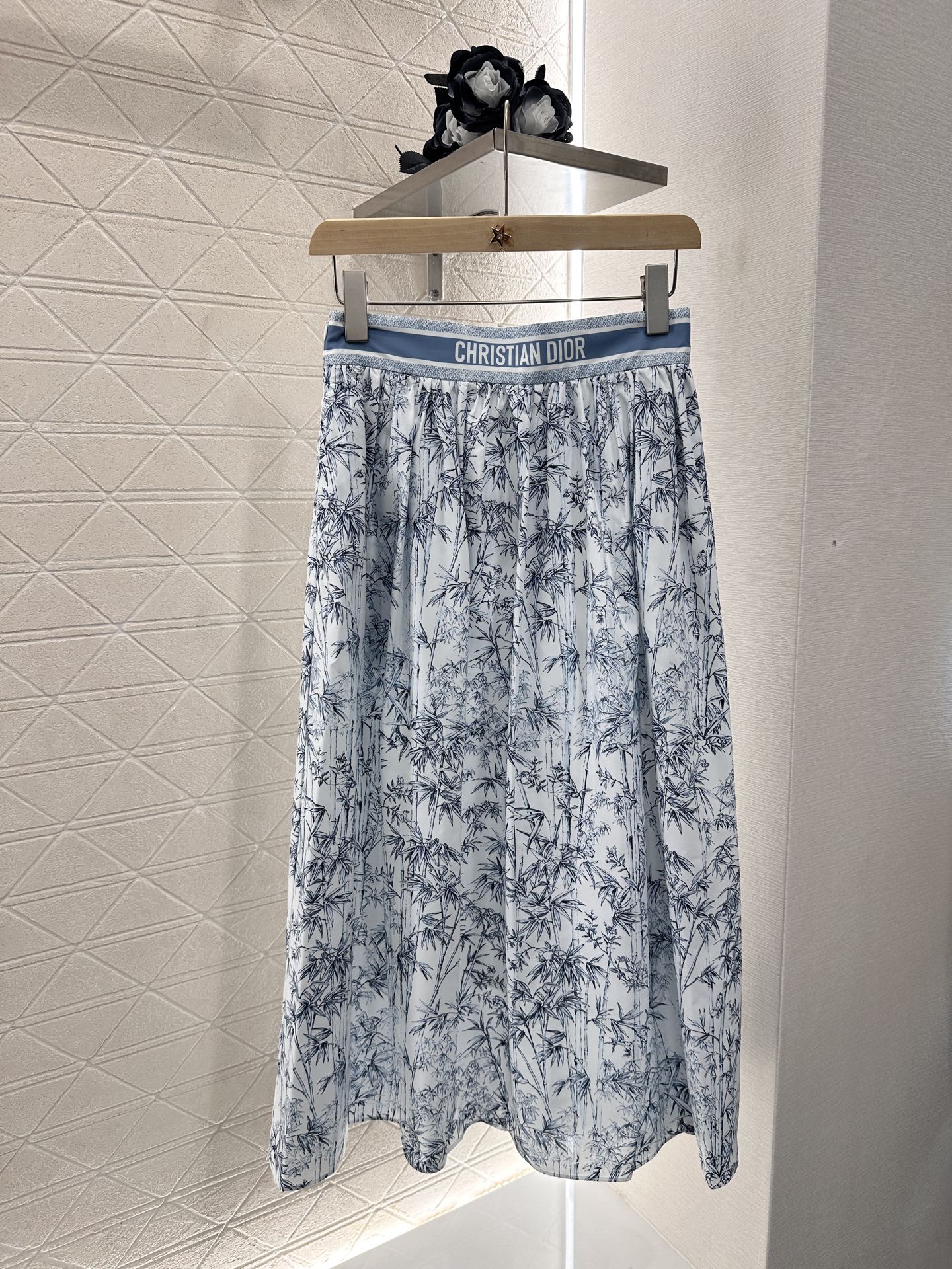 D*♥2025 new product Printed denim dress