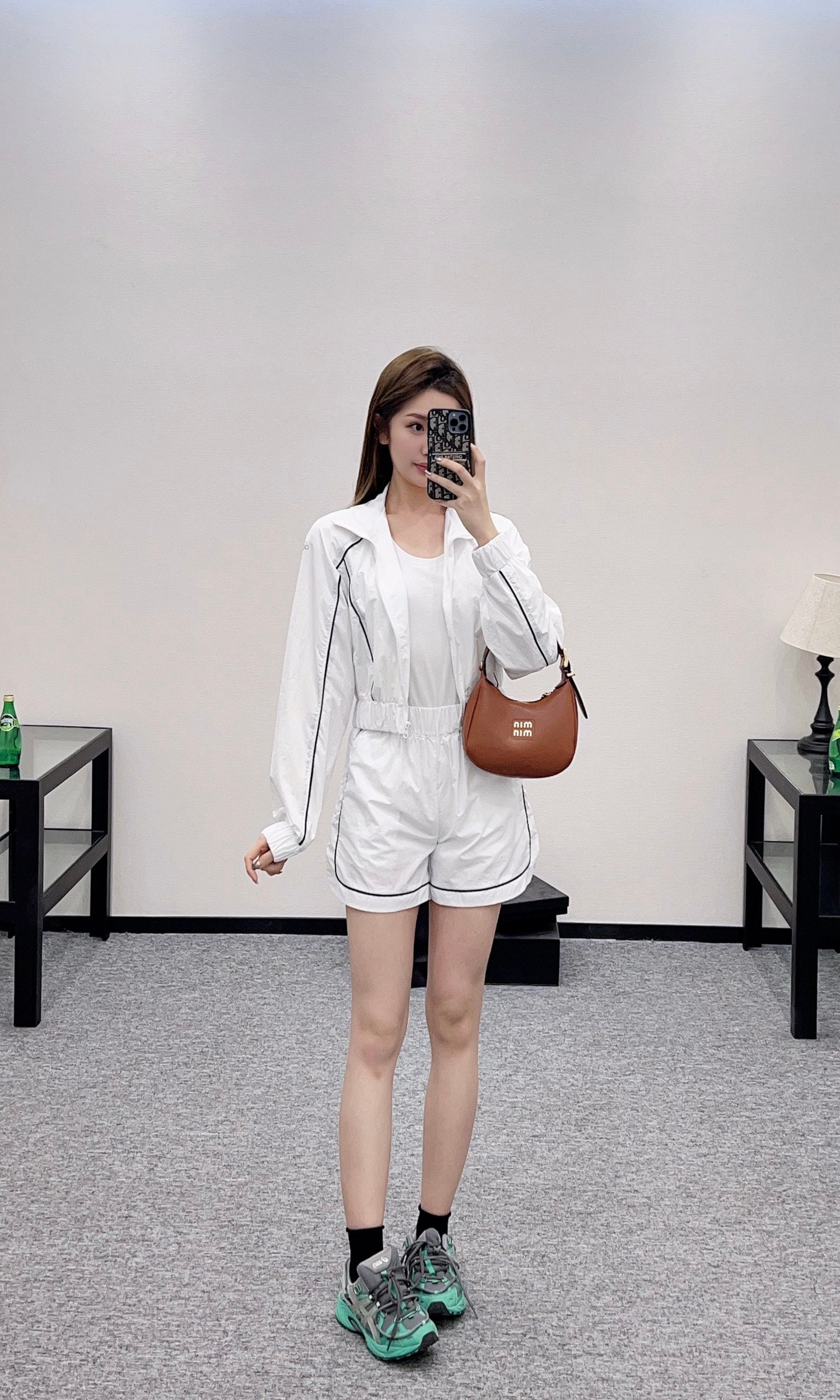 Alo*♥2025 new products Jacket, coat and shorts set