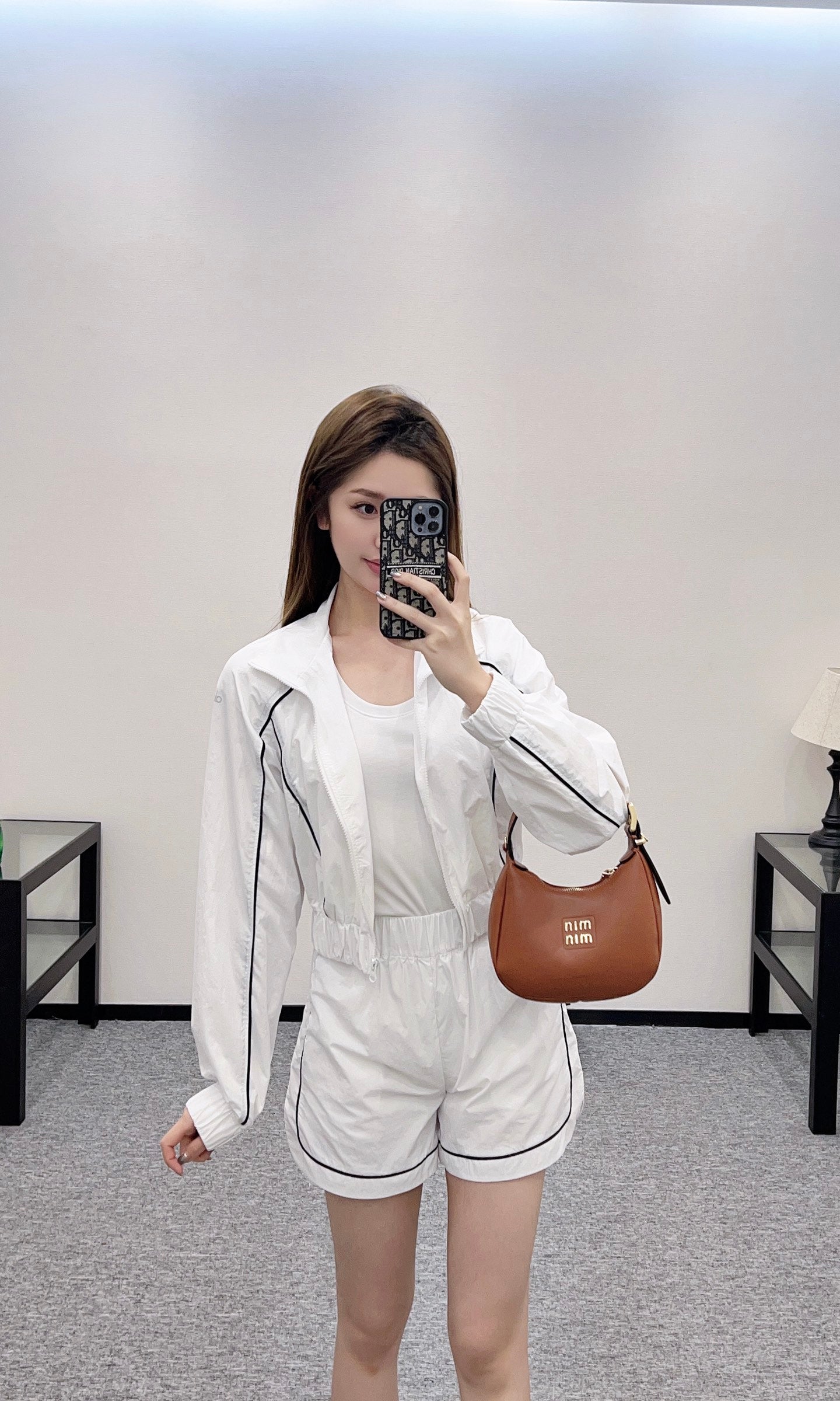 Alo*♥2025 new products Jacket, coat and shorts set