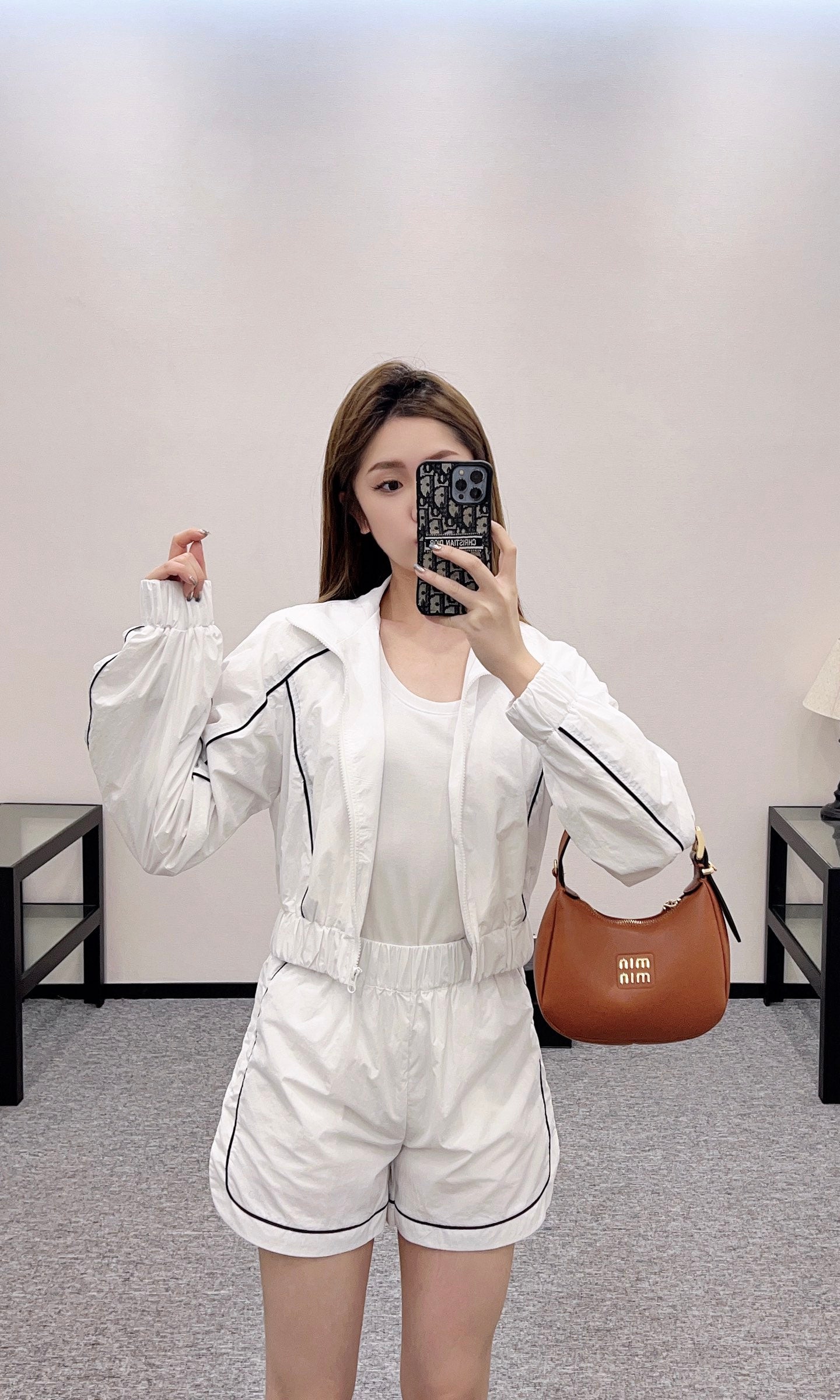 Alo*♥2025 new products Jacket, coat and shorts set