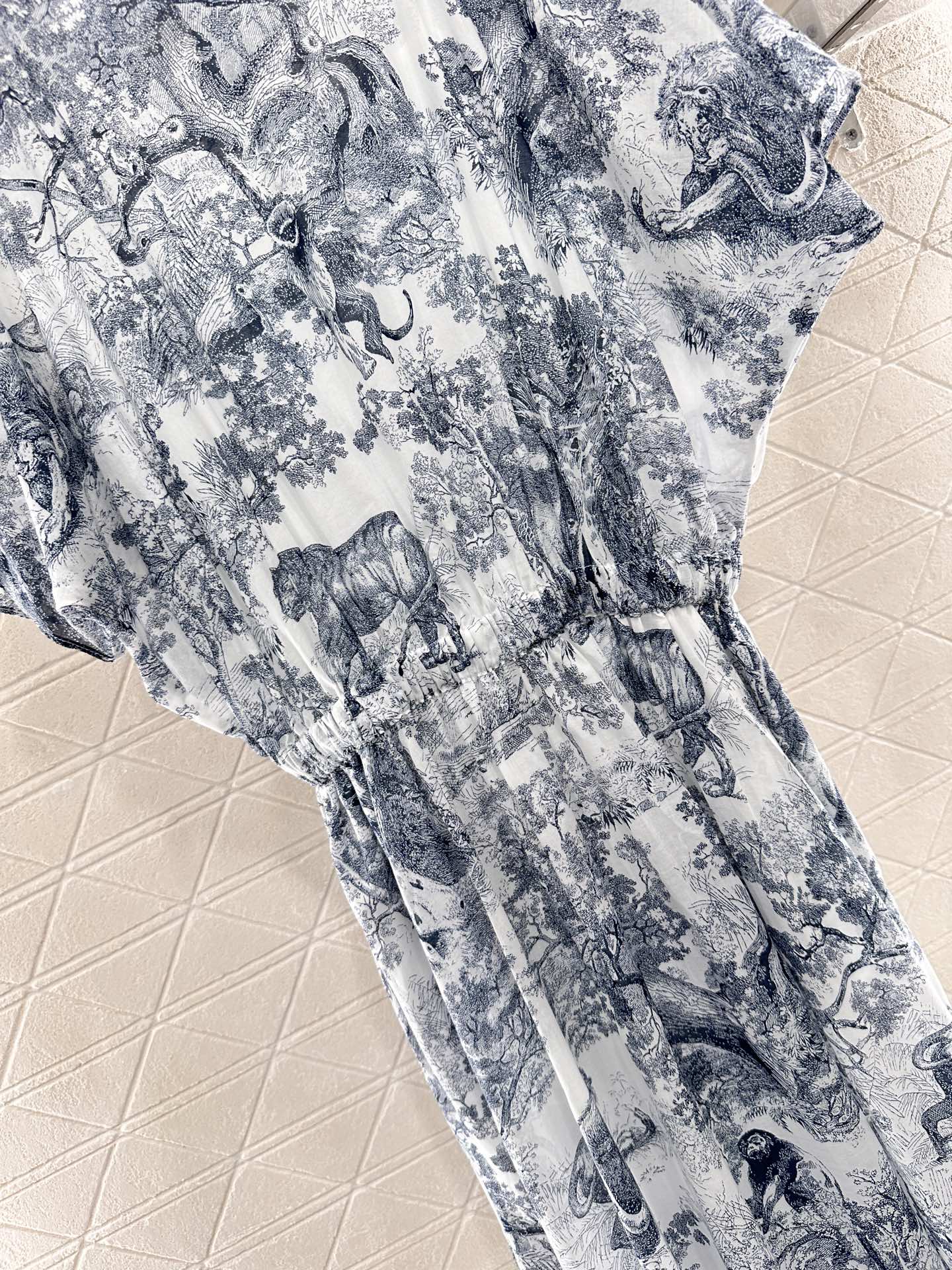 D*♥2025 new product Printed denim dress
