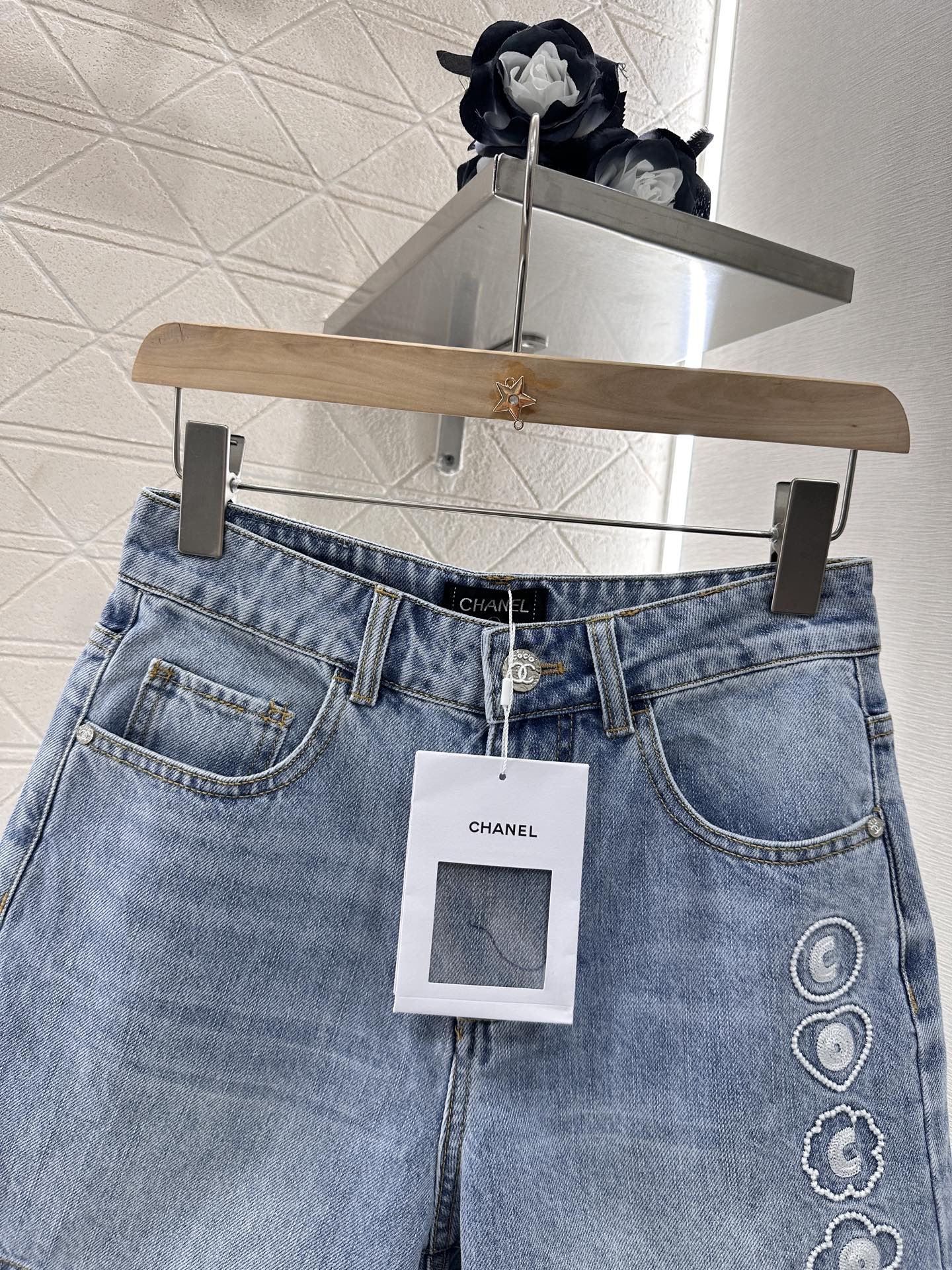 C*♥2025 new products Denim shorts