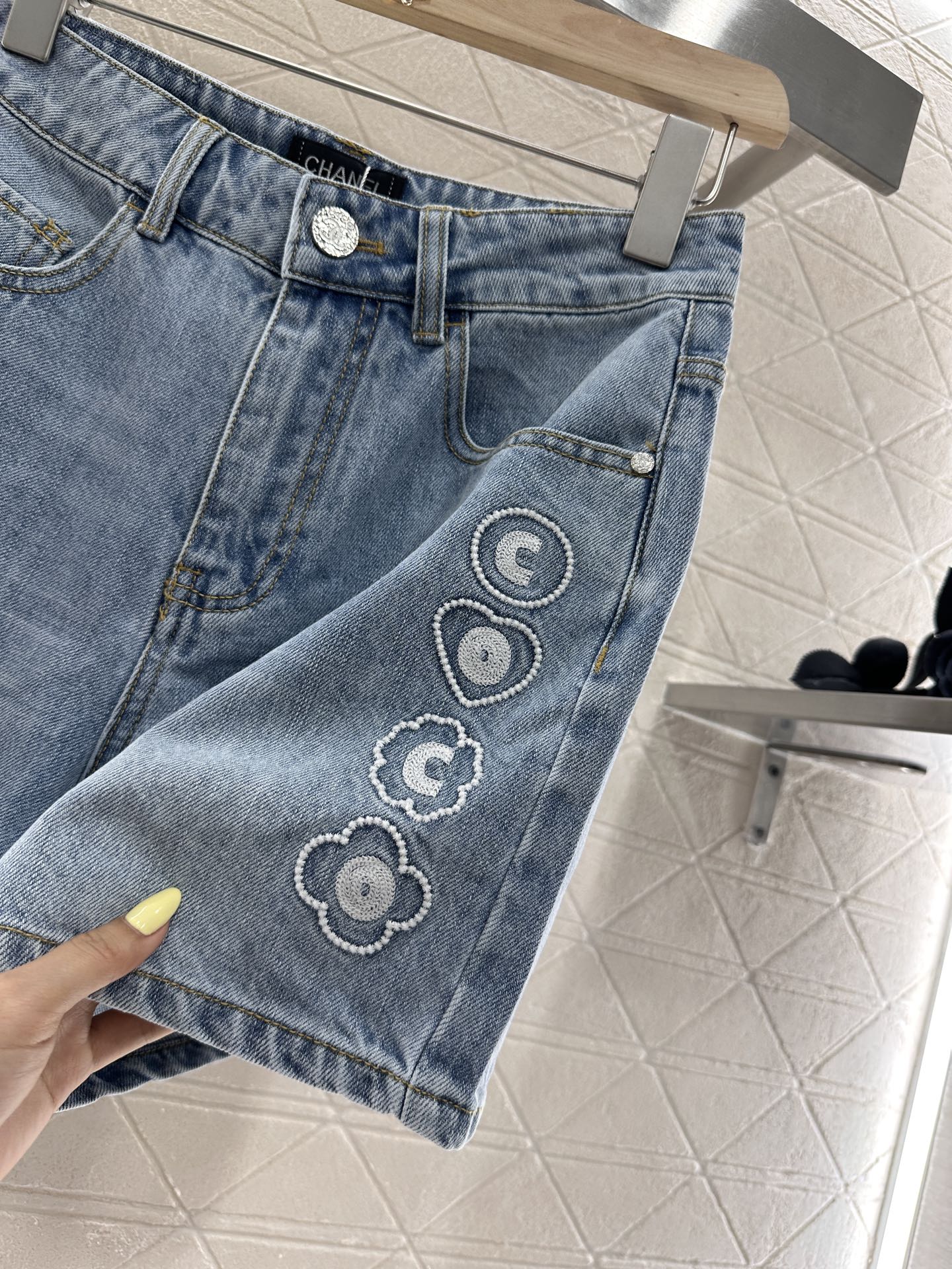 C*♥2025 new products Denim shorts
