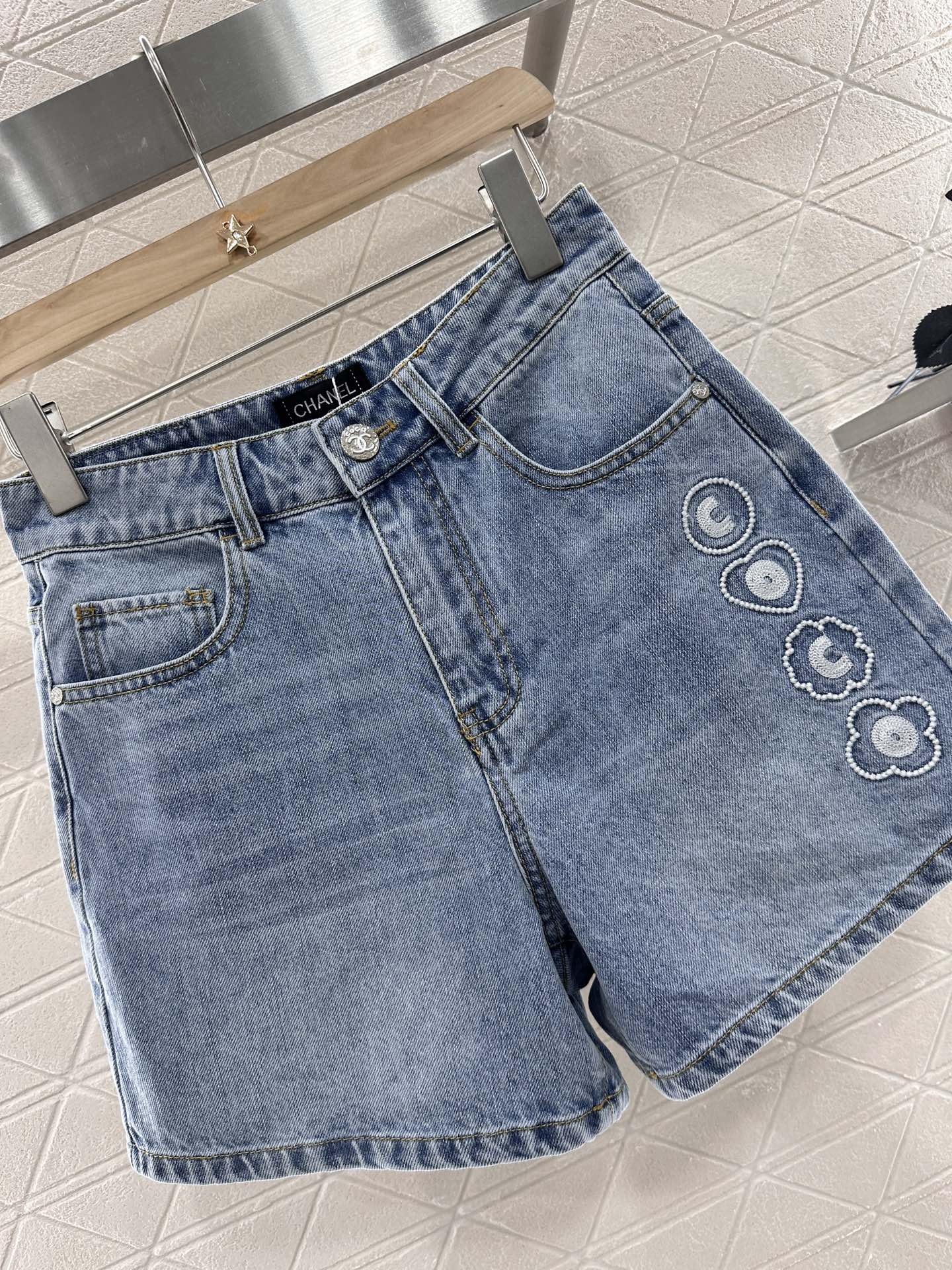 C*♥2025 new products Denim shorts
