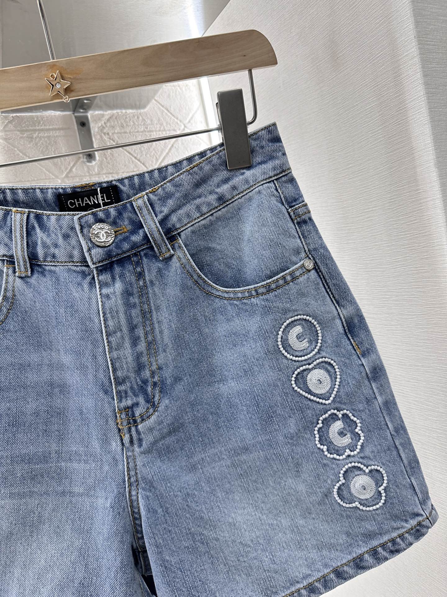 C*♥2025 new products Denim shorts