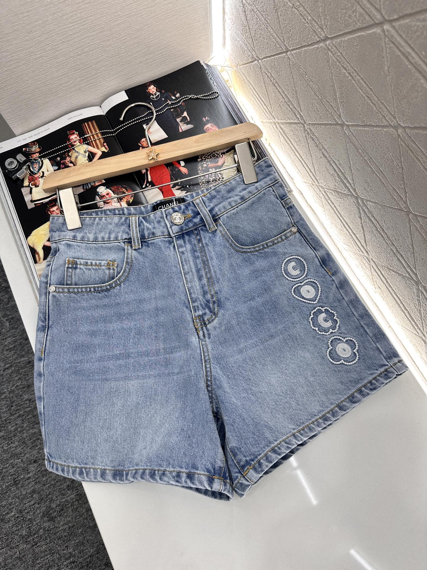 C*♥2025 new products Denim shorts