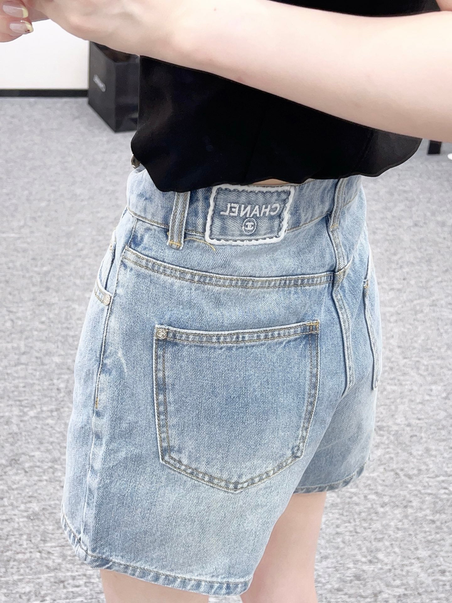 C*♥2025 new products Denim shorts