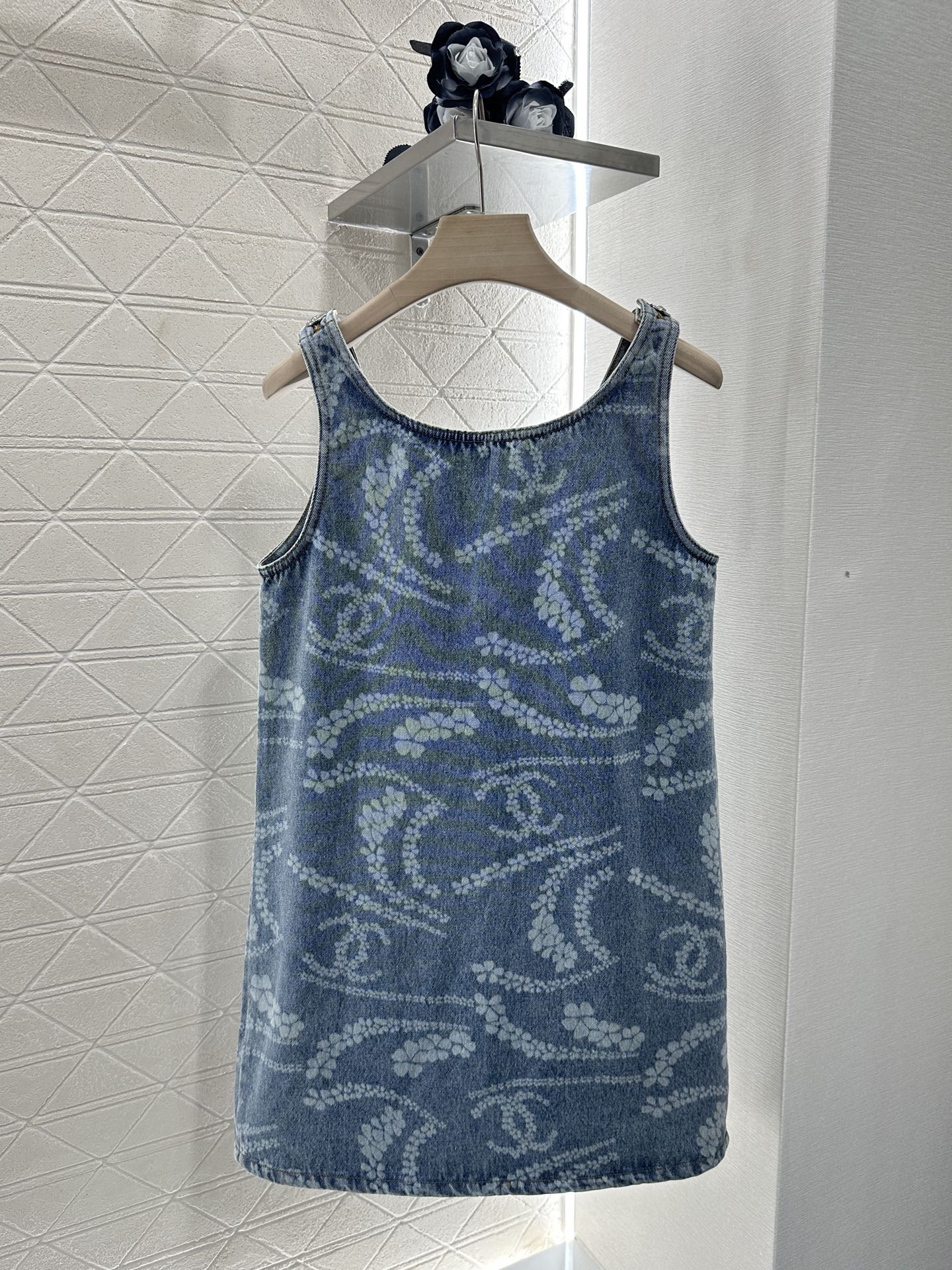C*♥2025 new product Pocket vest dress
