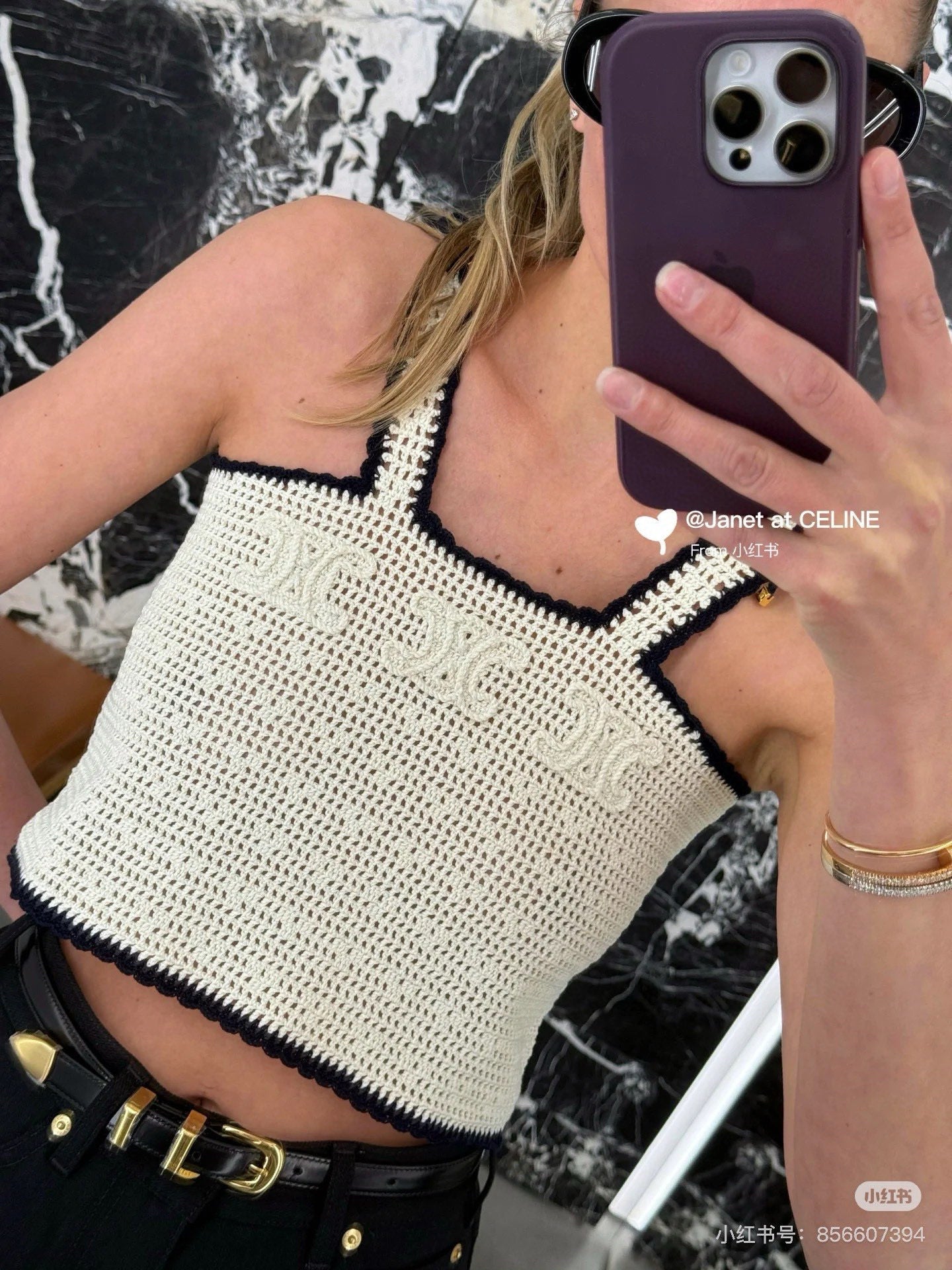 C*♥2025 new product Knitted camisole
