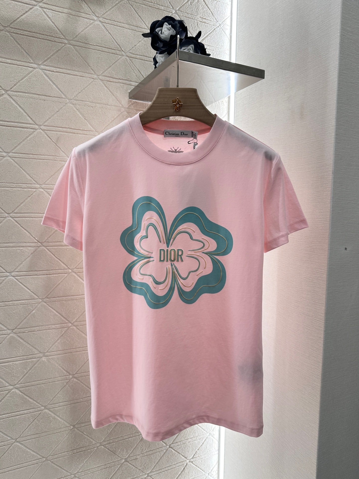 D*♥2025 new product Embroidered short sleeves