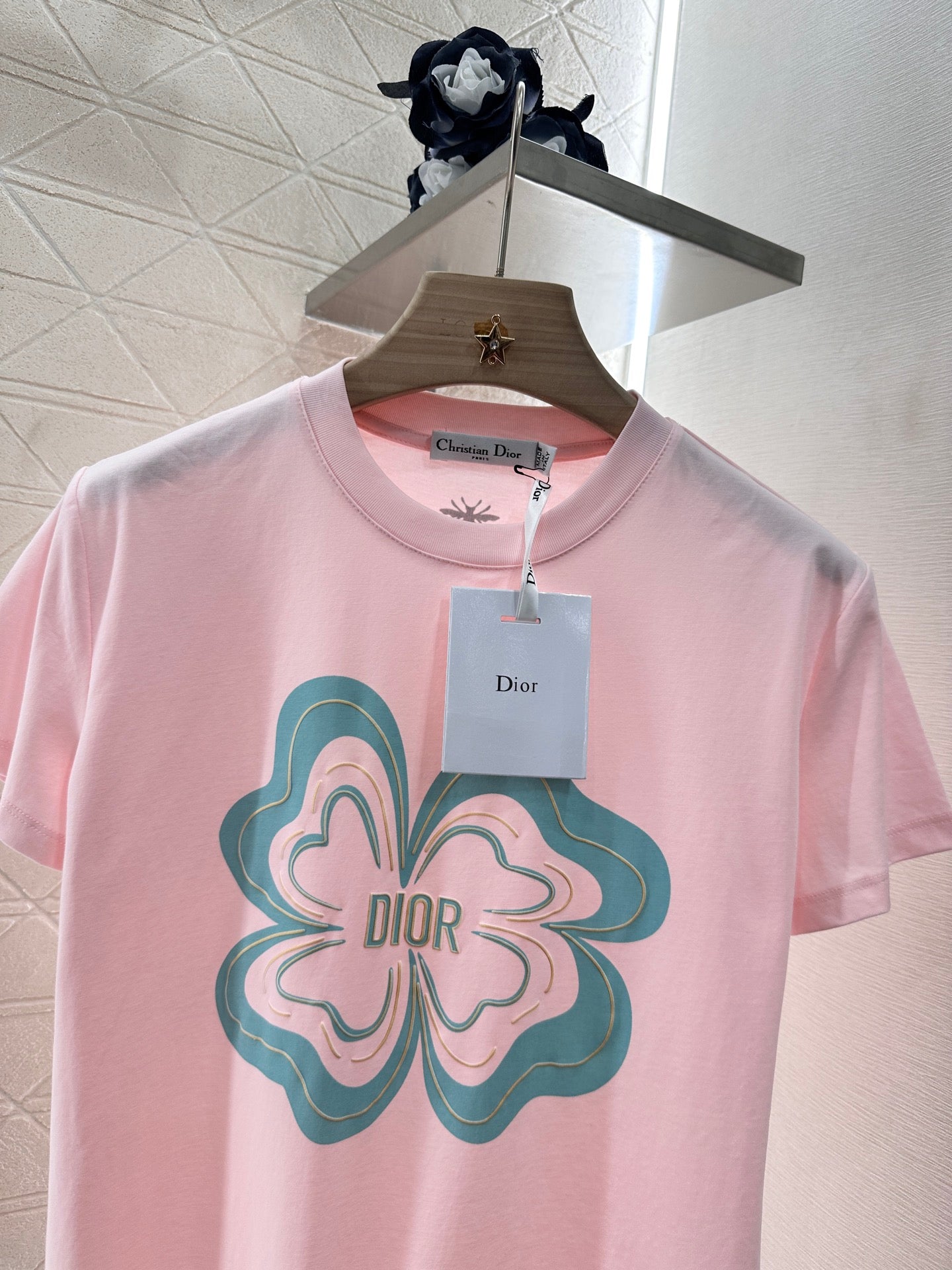 D*♥2025 new product Embroidered short sleeves