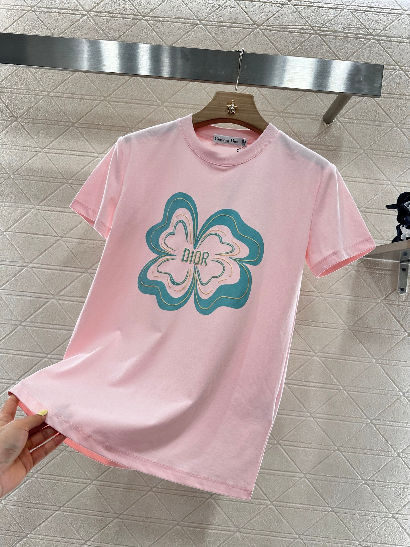 D*♥2025 new product Embroidered short sleeves