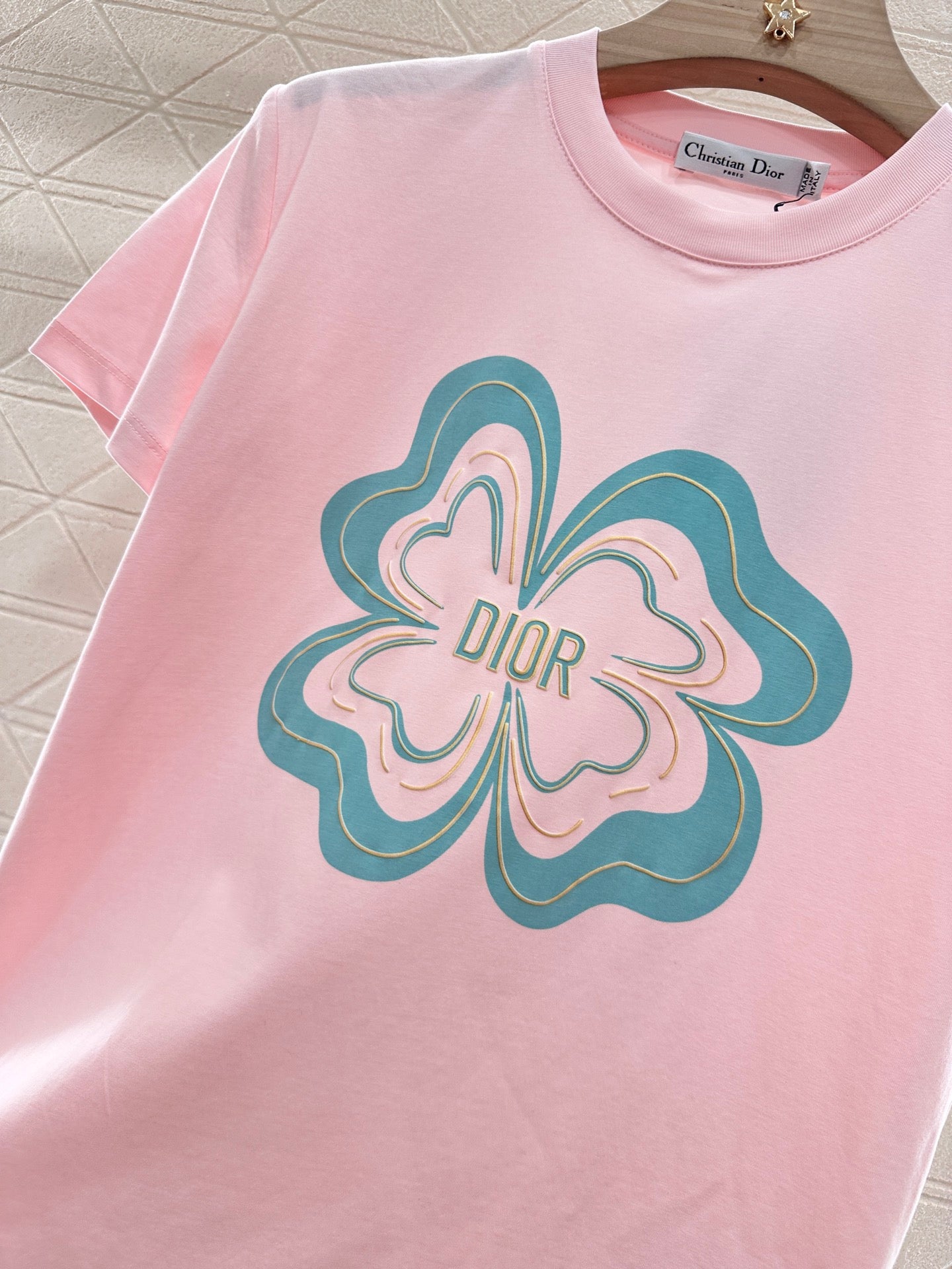 D*♥2025 new product Embroidered short sleeves