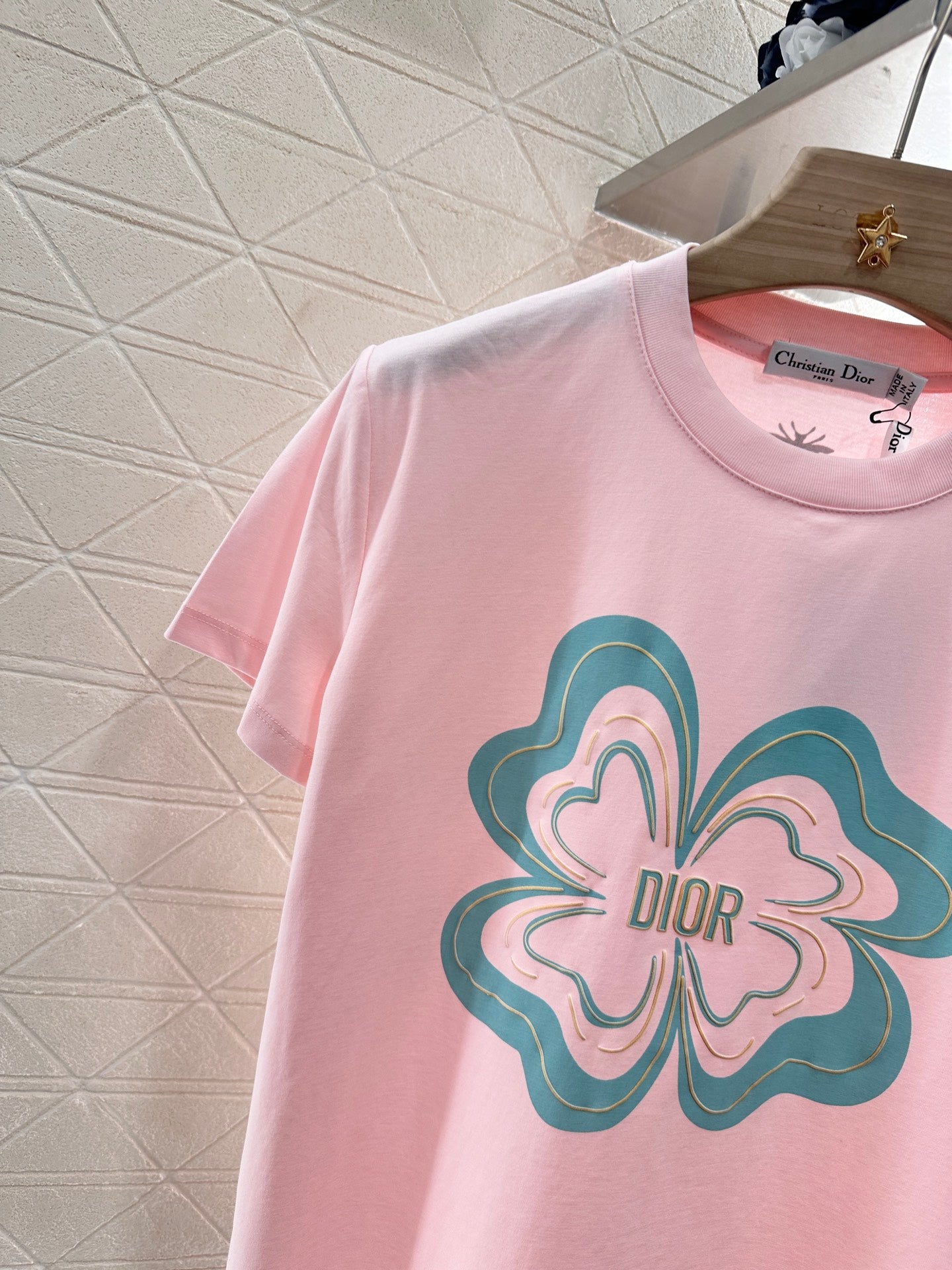 D*♥2025 new product Embroidered short sleeves
