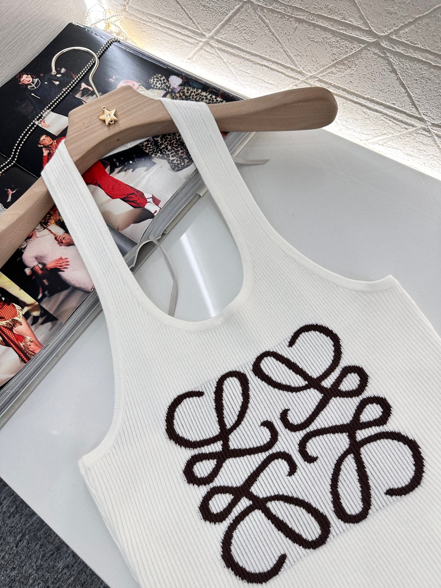 L*♥2025 new product Knitted vest