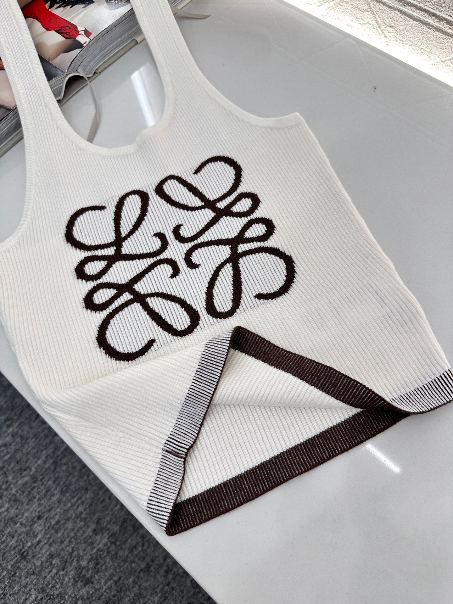 L*♥2025 new product Knitted vest