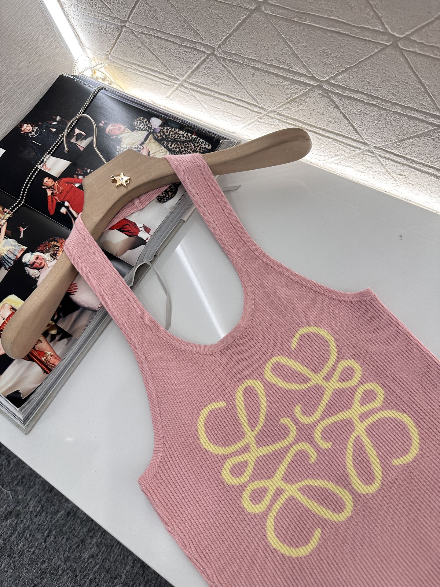 L*♥2025 new product Knitted vest