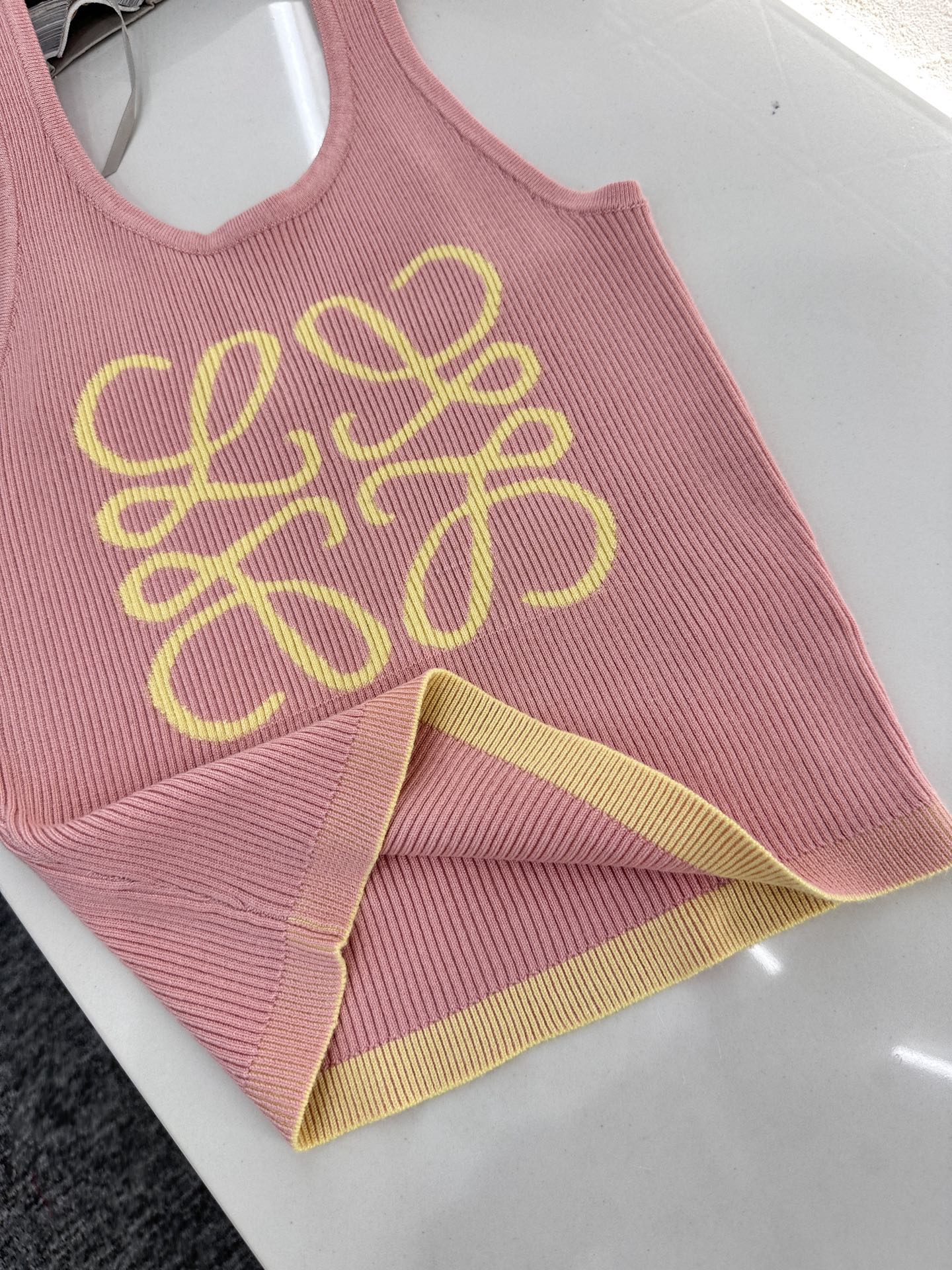 L*♥2025 new product Knitted vest