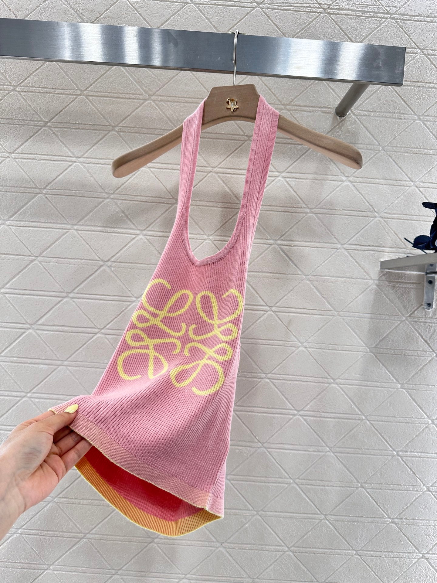 L*♥2025 new product Knitted vest