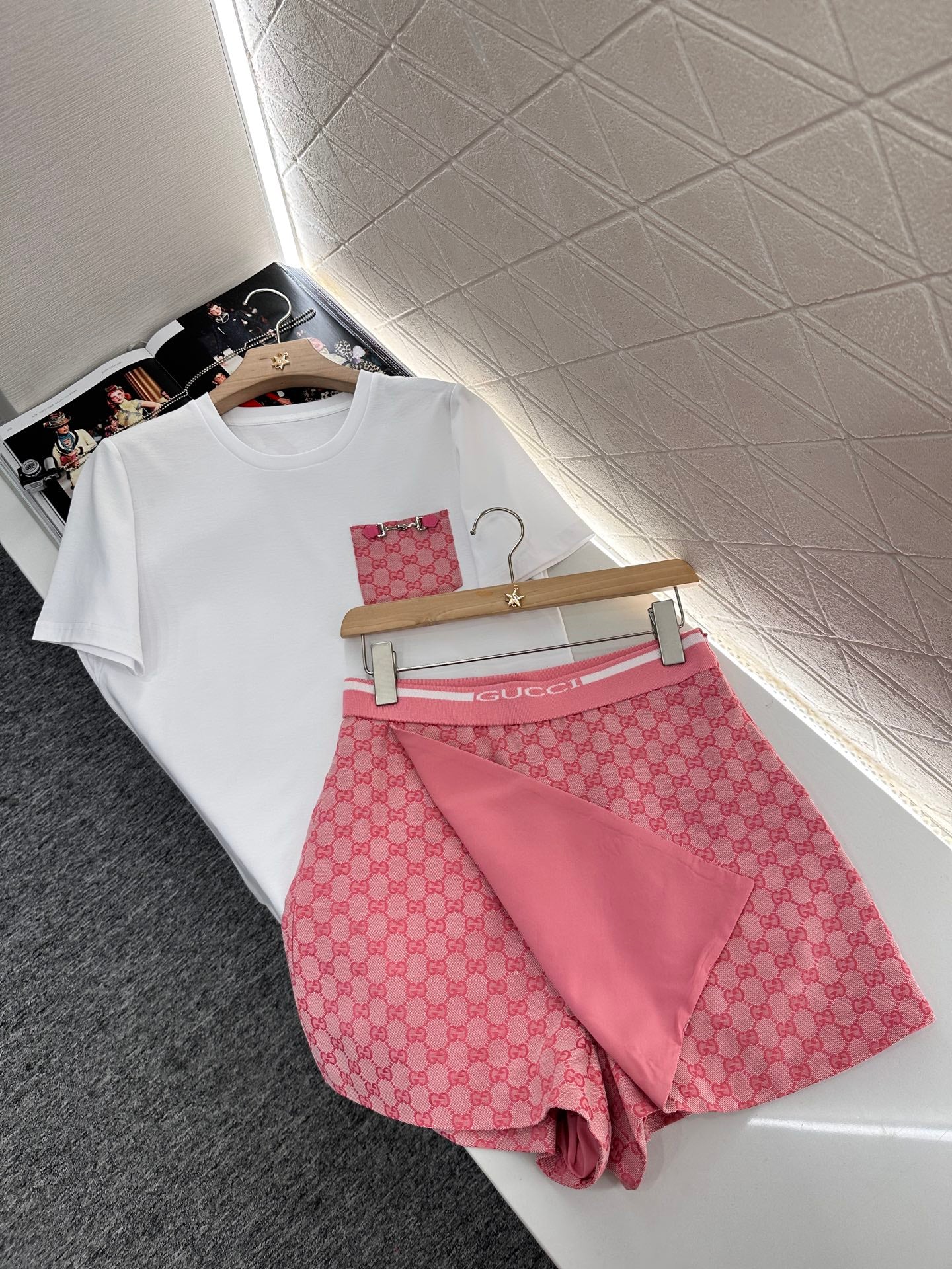 G*♥2025 new products Short-sleeved suit