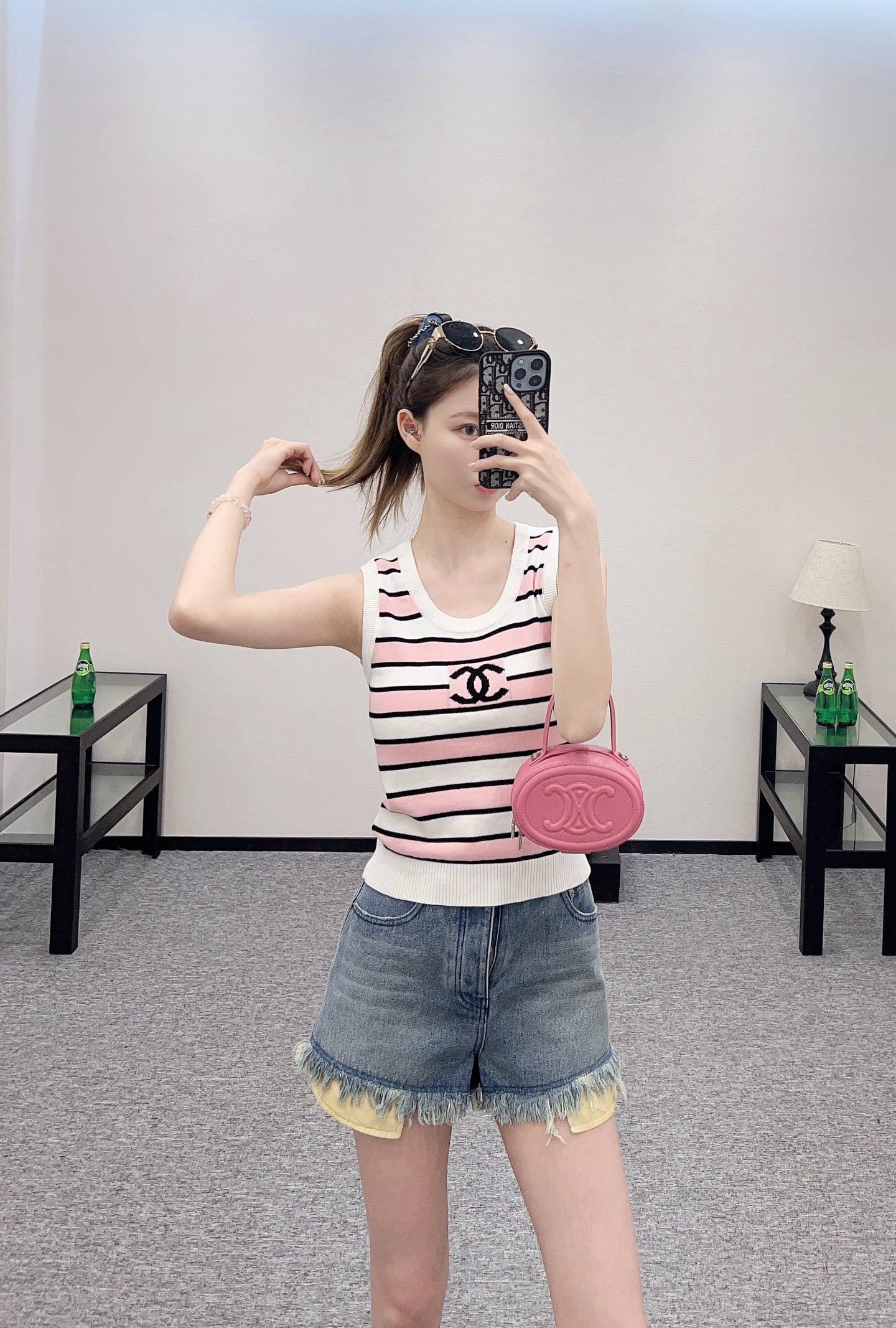 C*♥2025 new product Knitted vest
