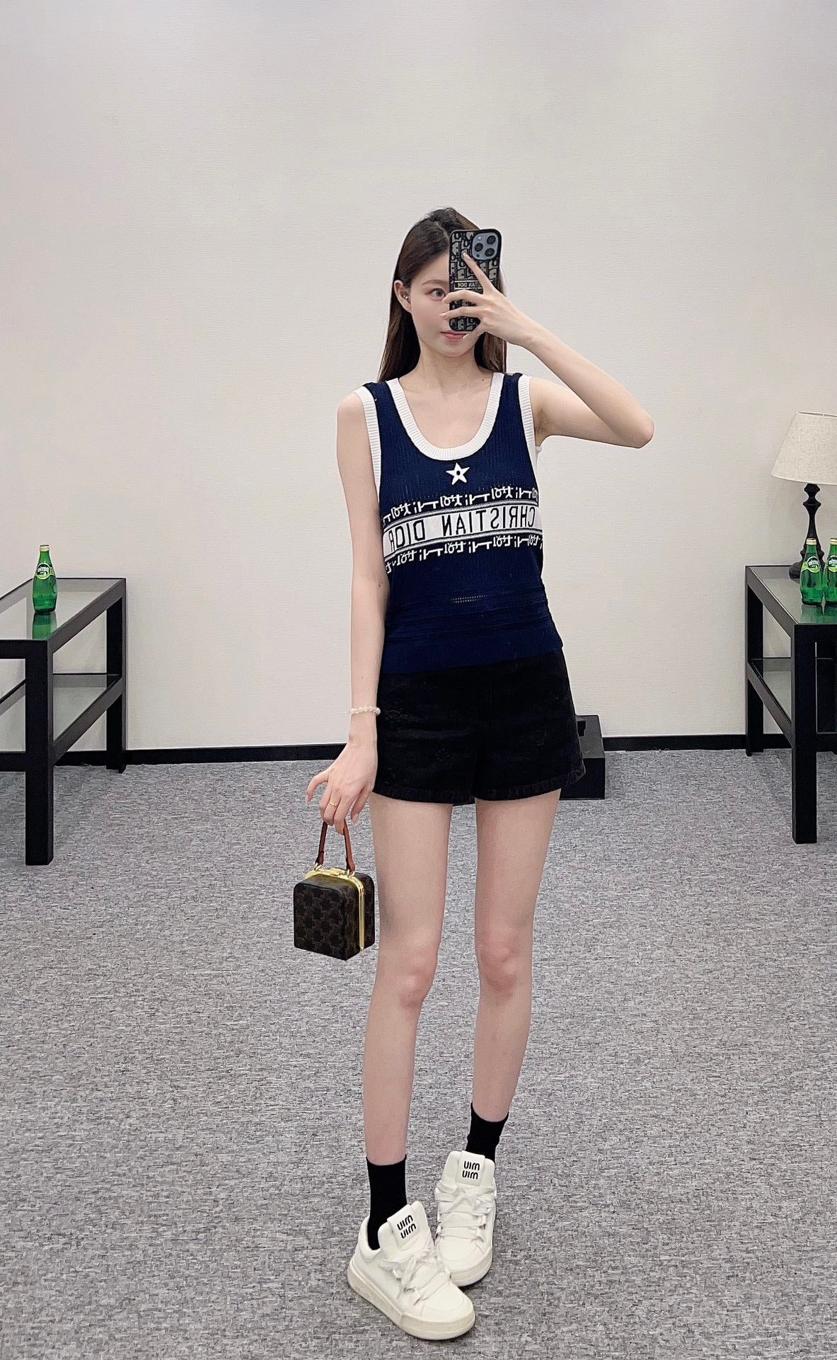D*♥2025 new product Knitted vest