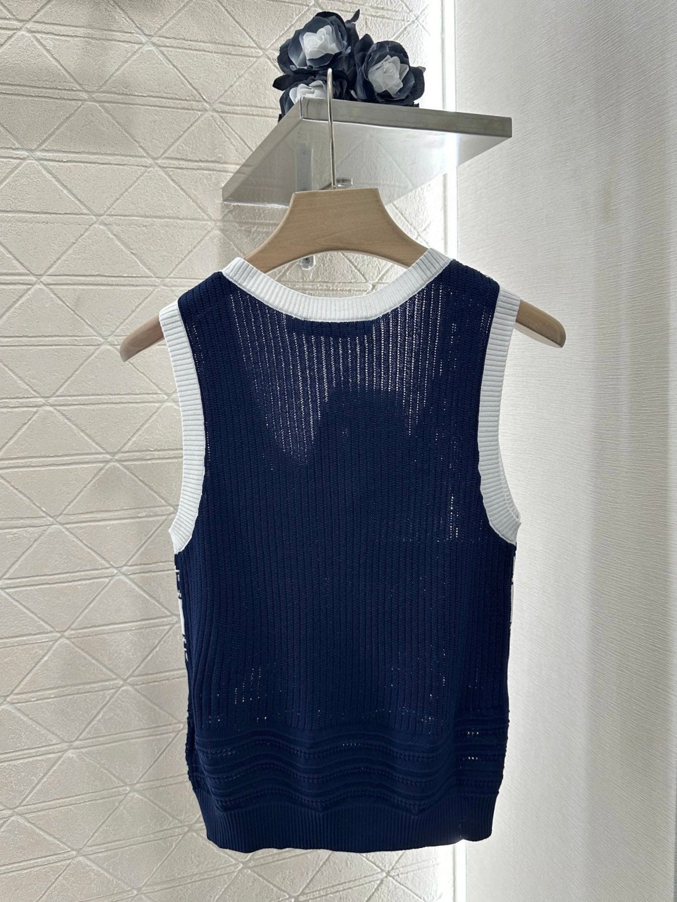 D*♥2025 new product Knitted vest