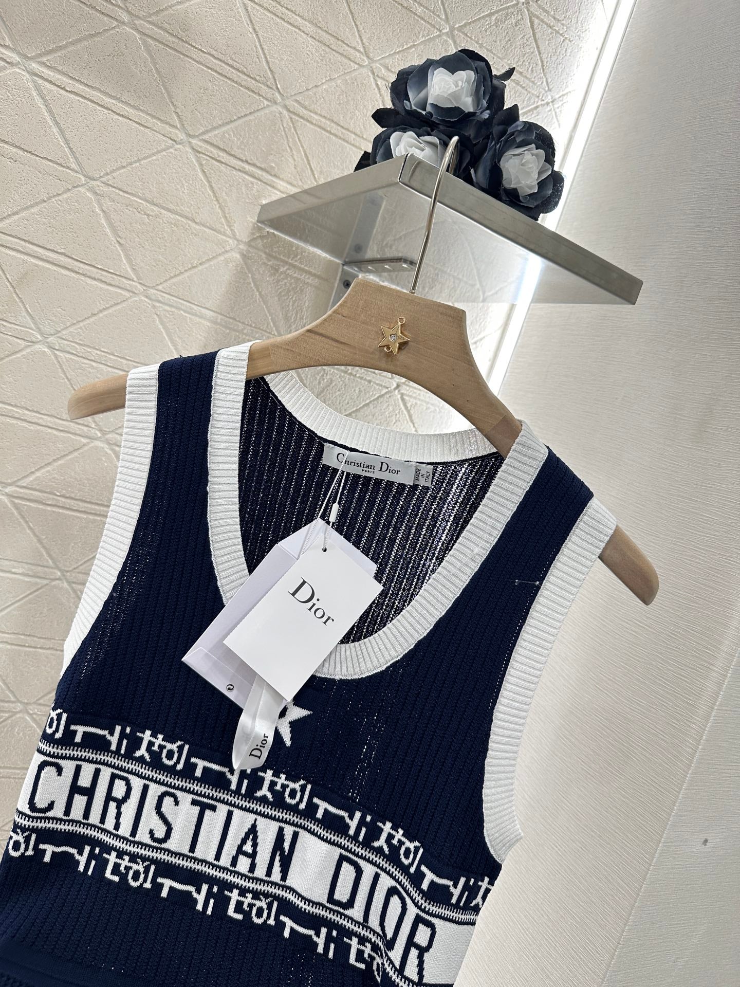 D*♥2025 new product Knitted vest