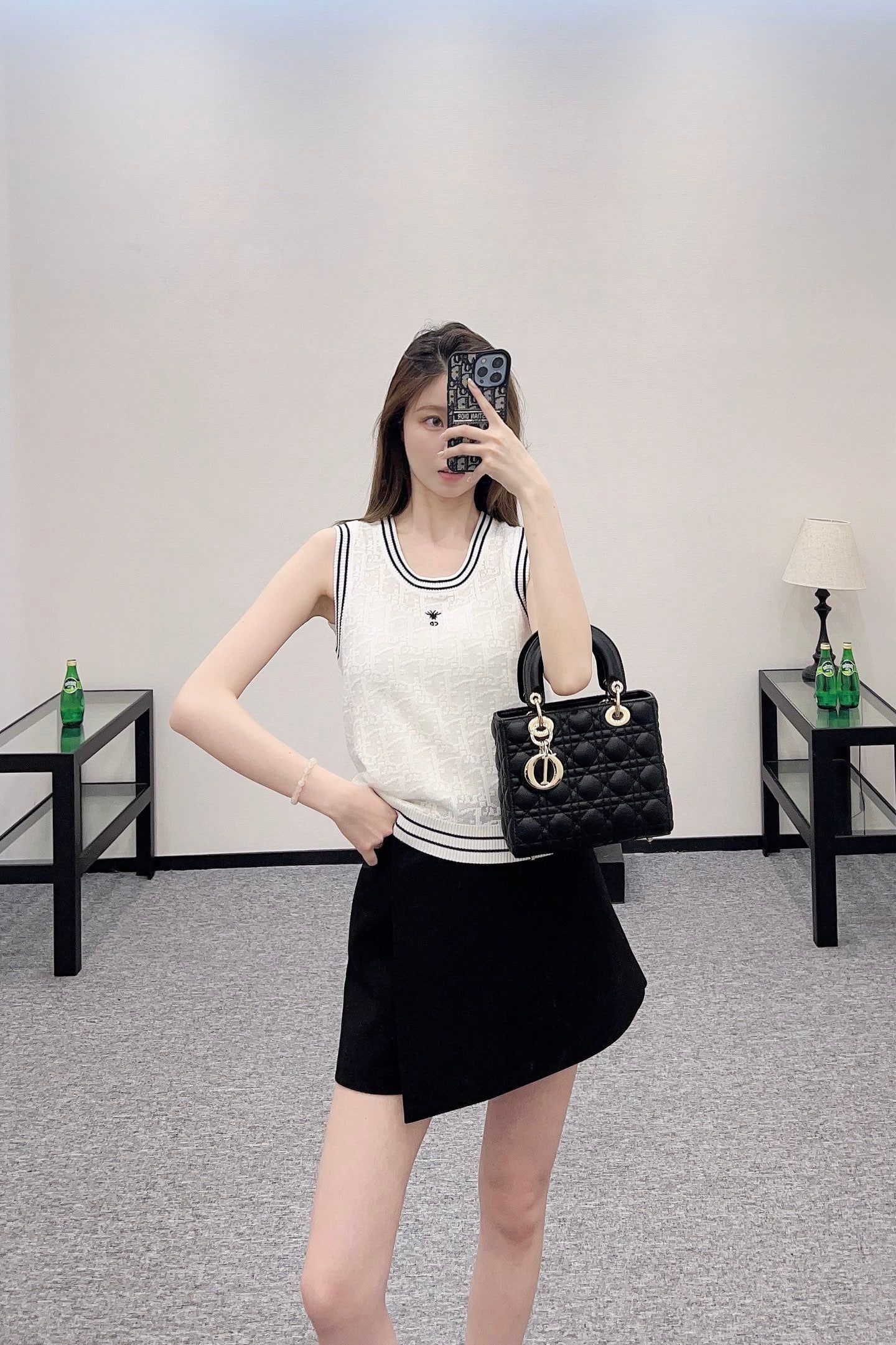 D*♥2025 new product Knitted vest