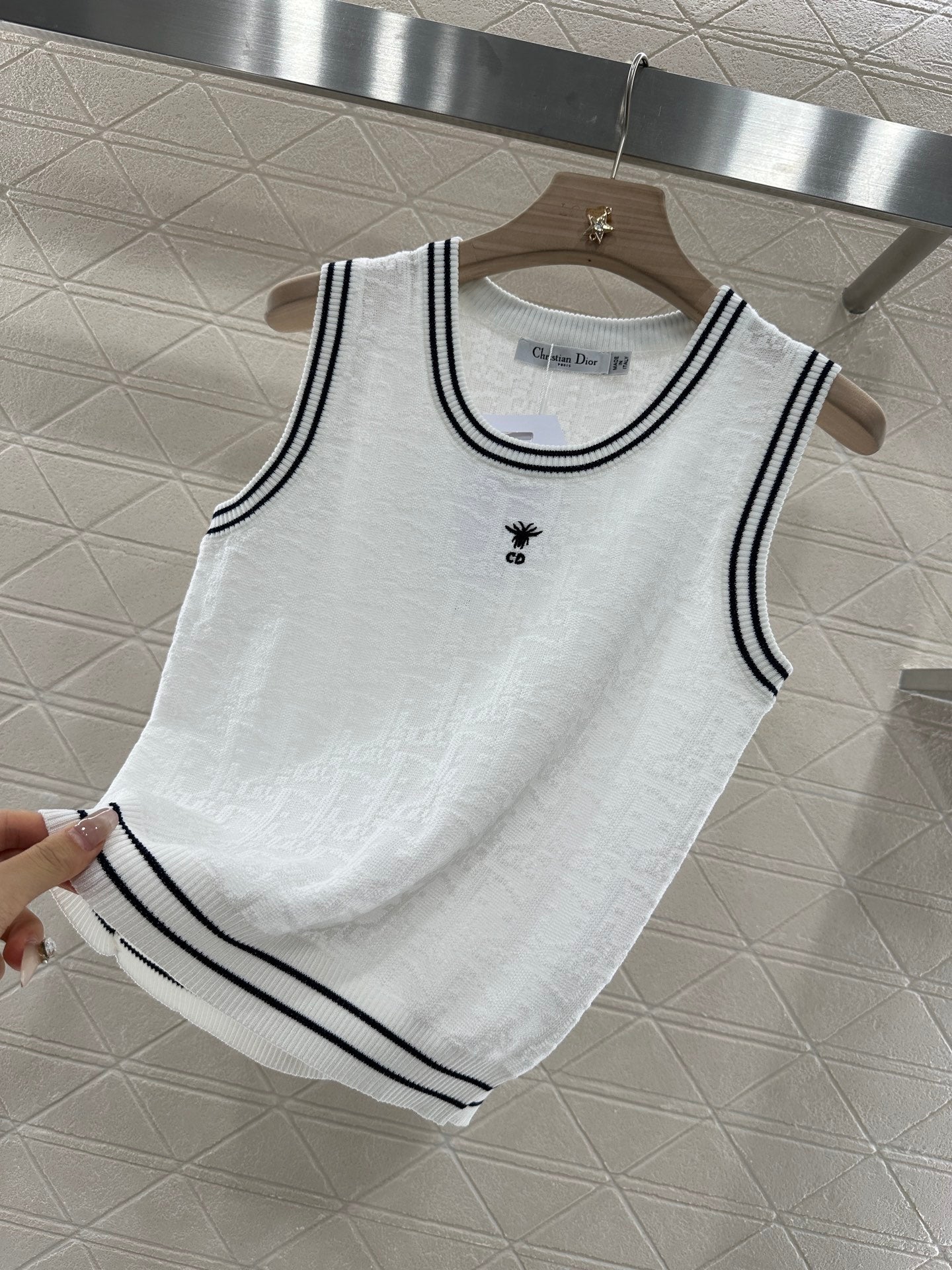 D*♥2025 new product Knitted vest