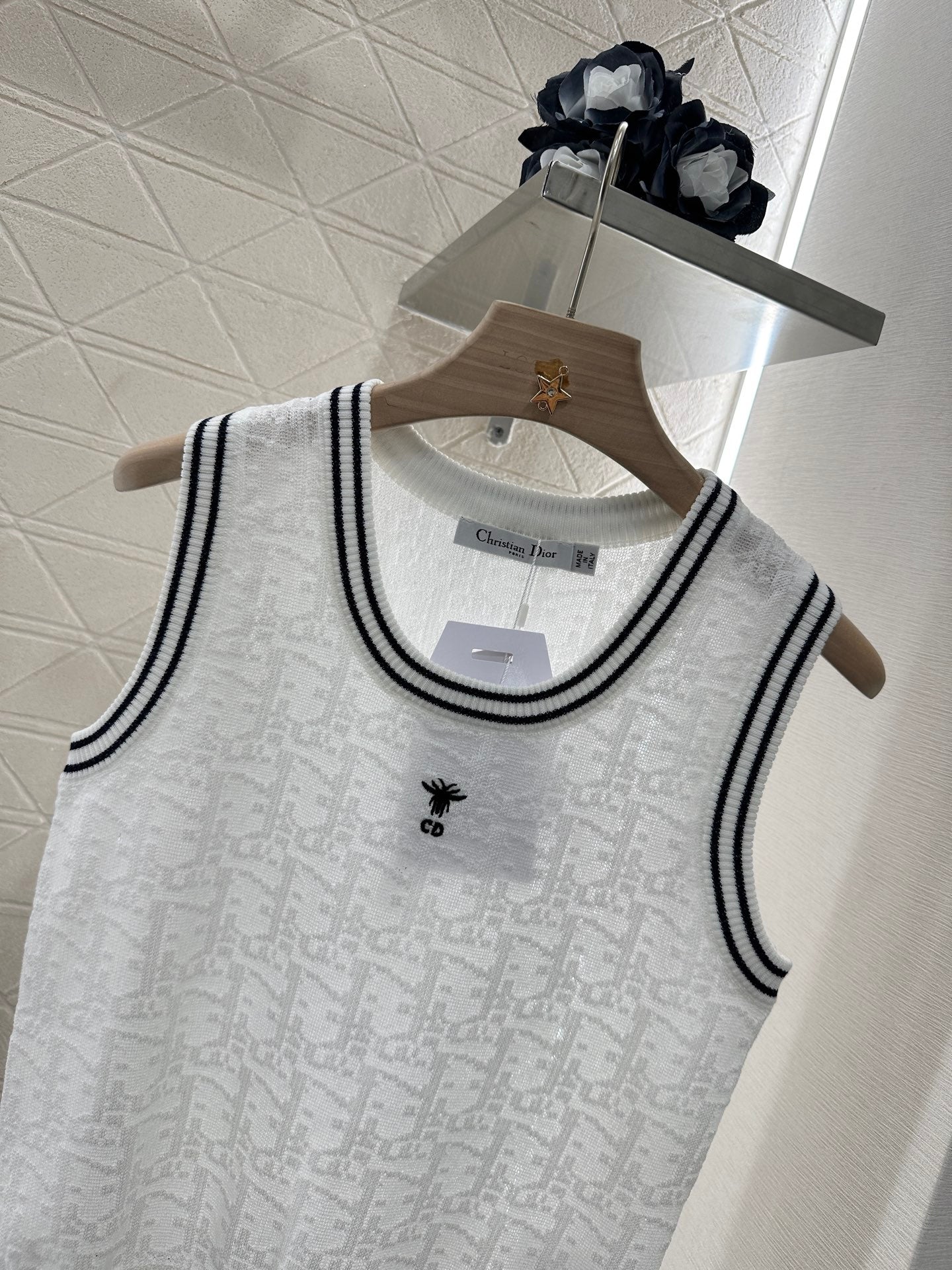 D*♥2025 new product Knitted vest