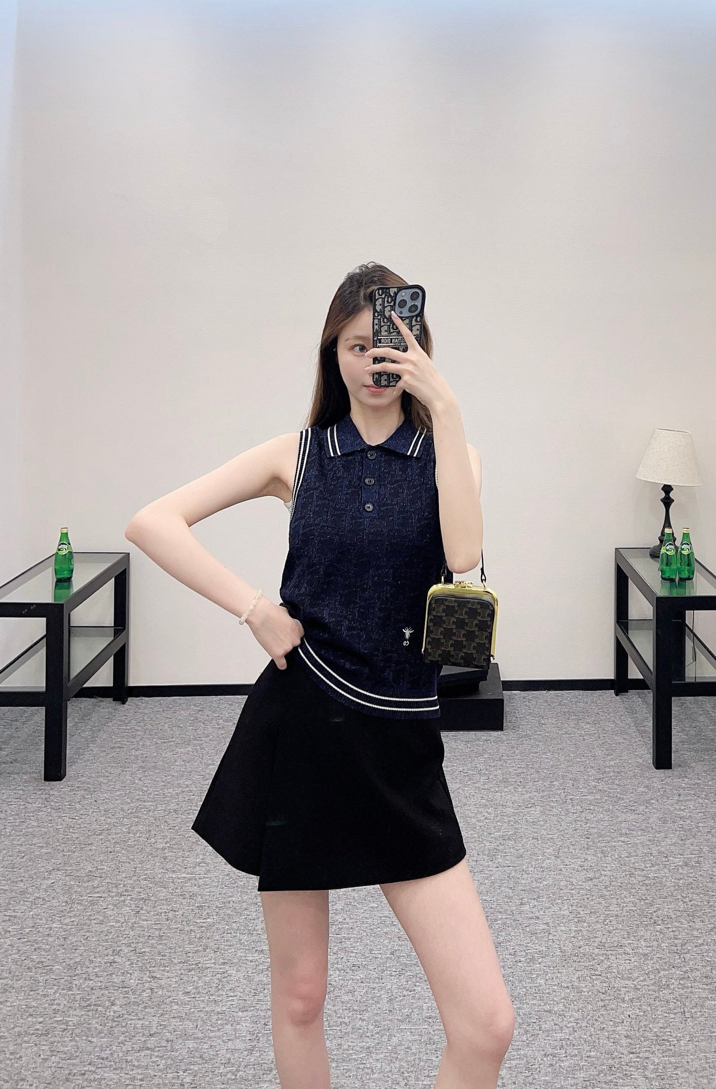 D*♥2025 new product Knitted vest