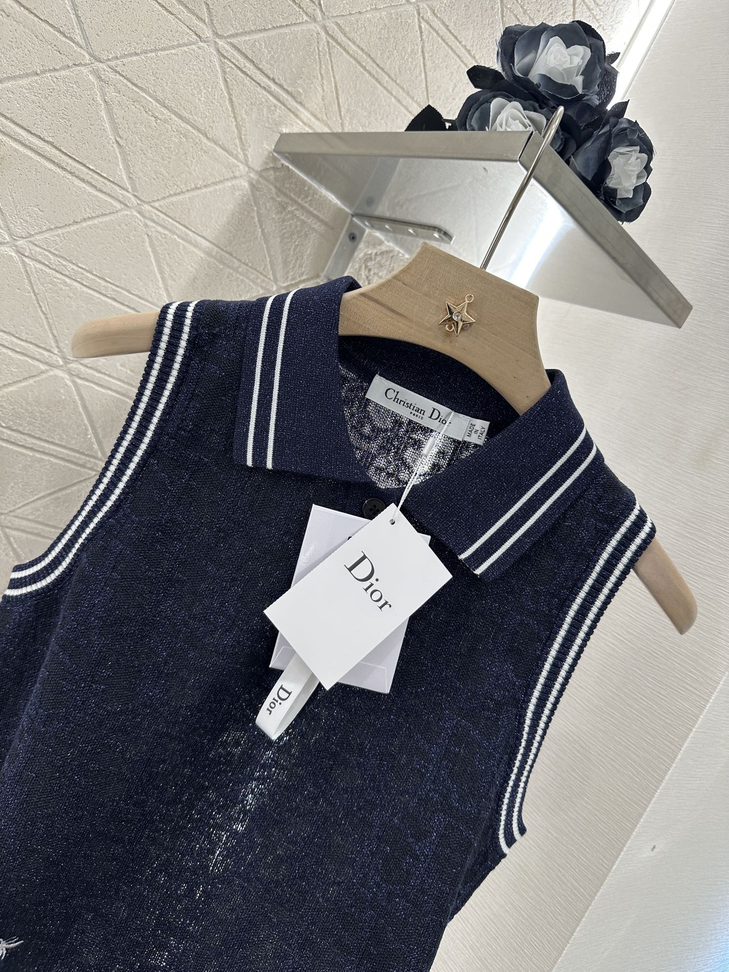 D*♥2025 new product Knitted vest