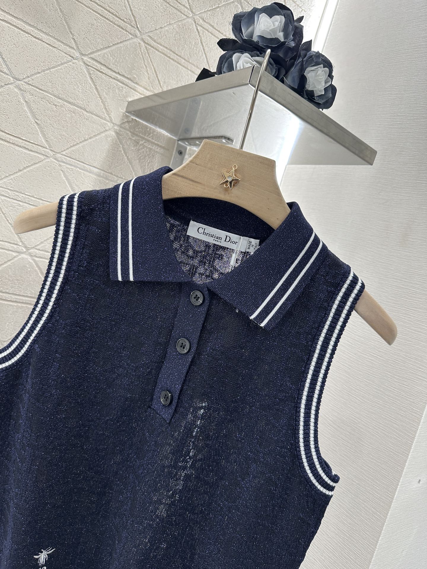 D*♥2025 new product Knitted vest