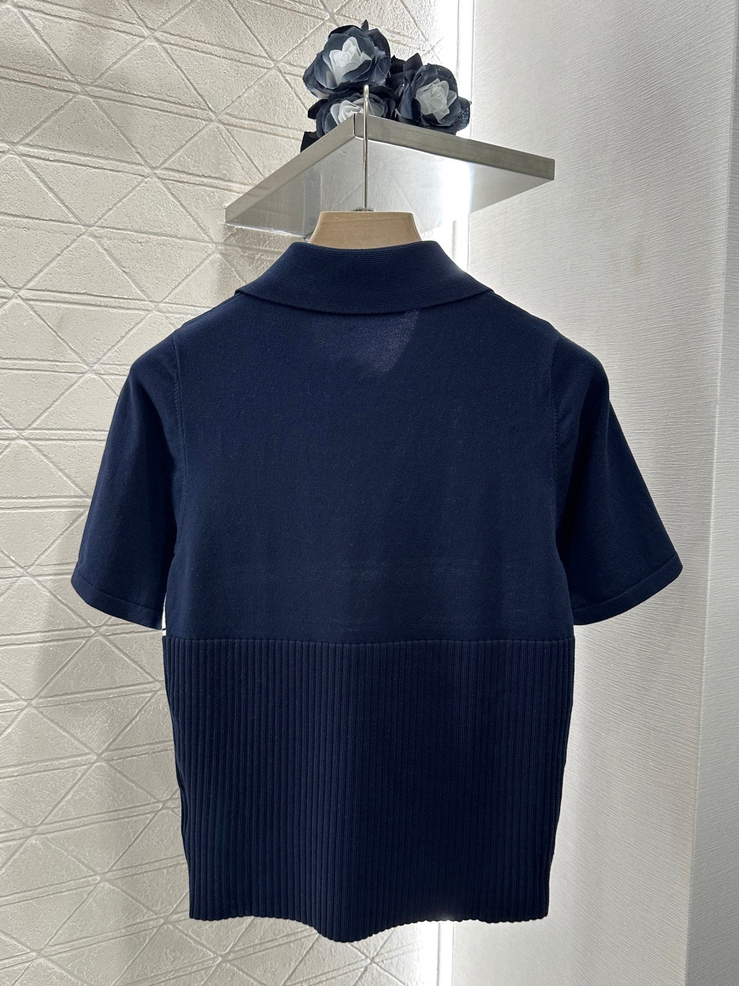 D*♥2025 new product Knitted short sleeves