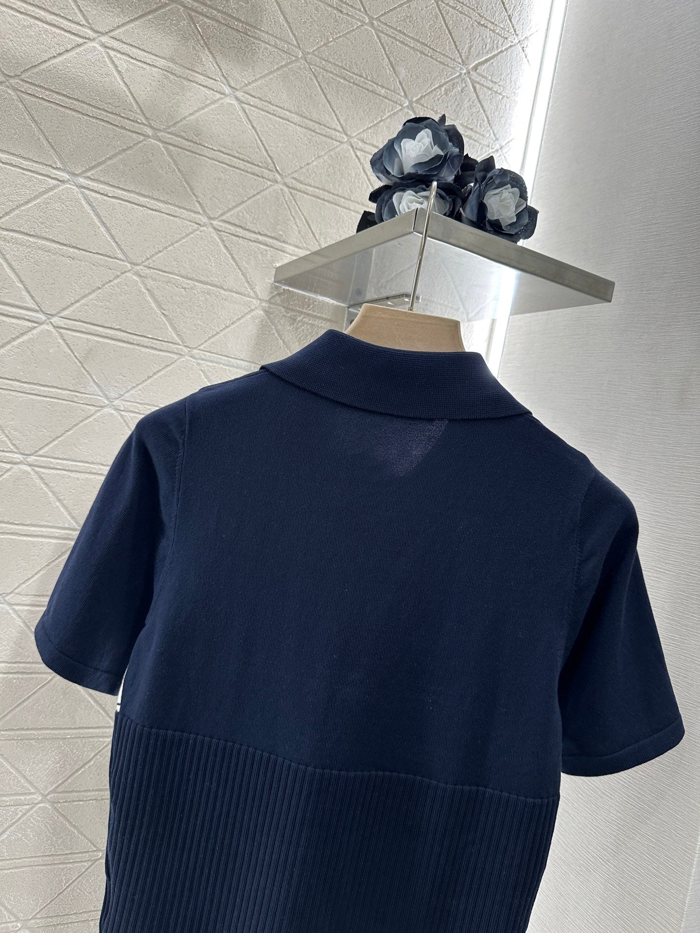 D*♥2025 new product Knitted short sleeves