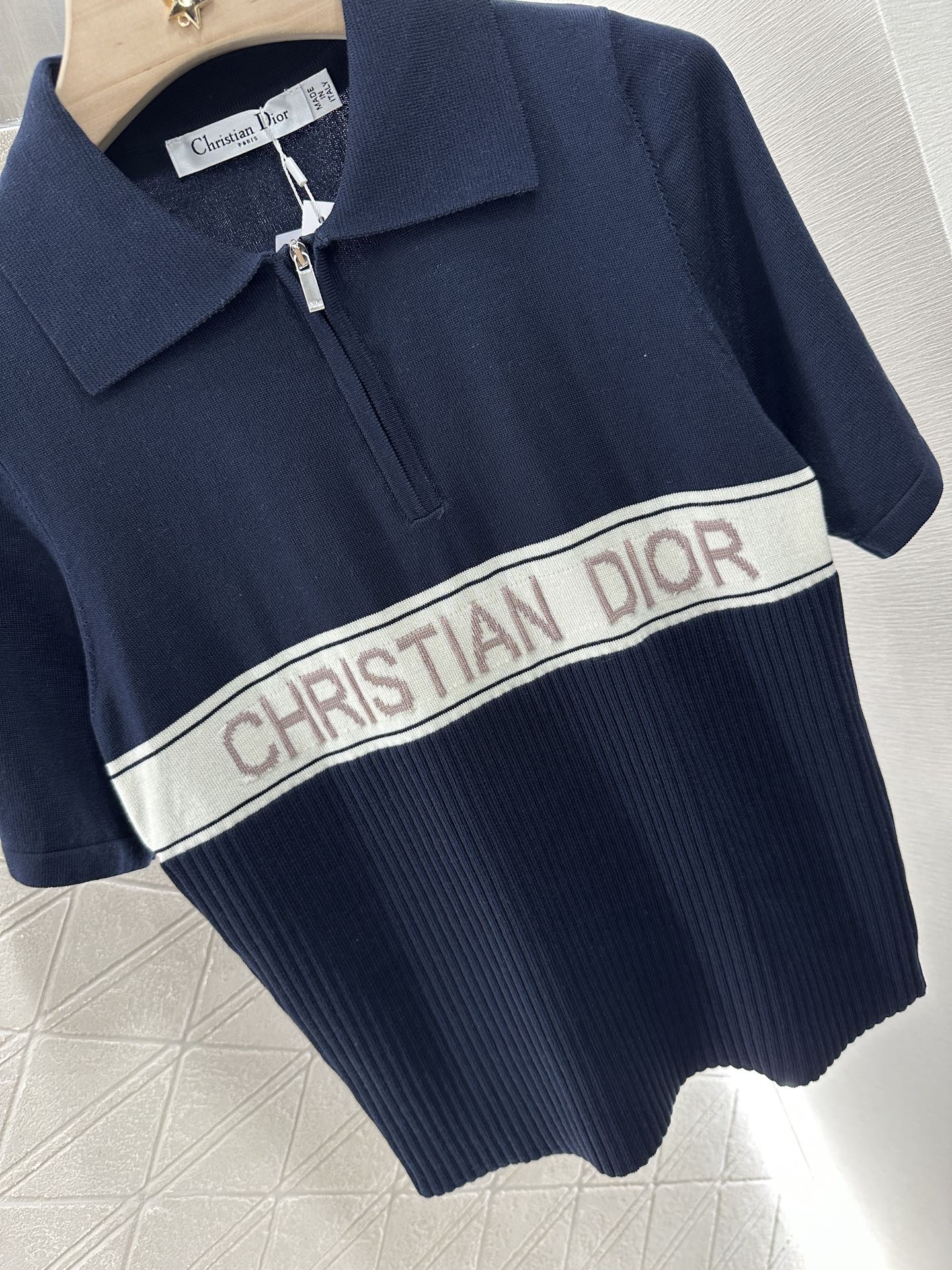 D*♥2025 new product Knitted short sleeves