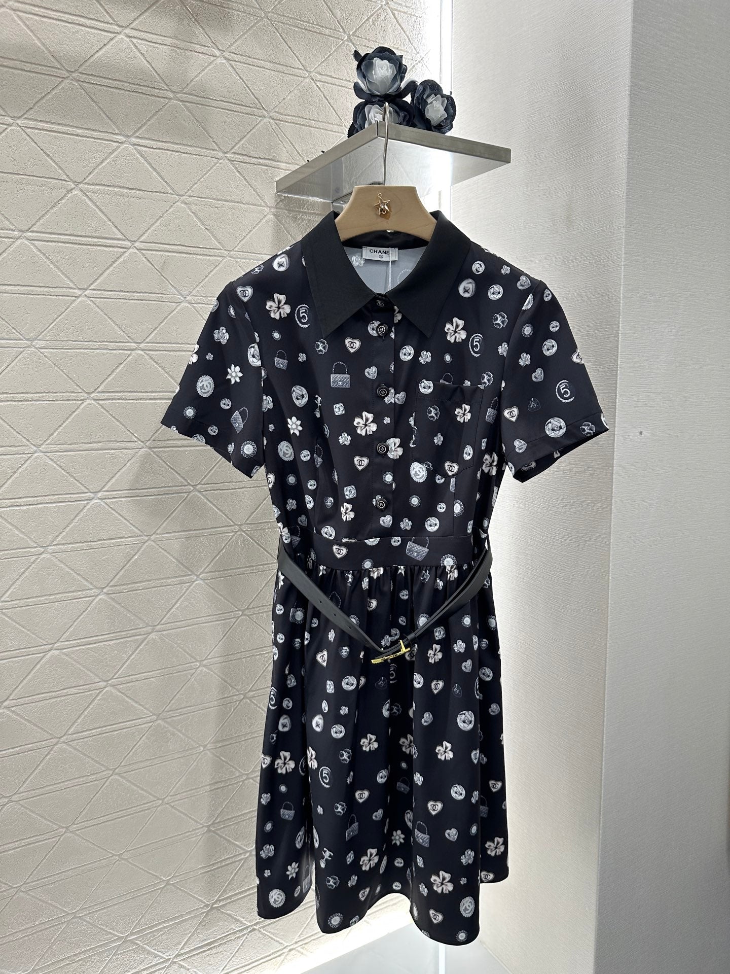 C*♥2025 new arrivals Printed dress