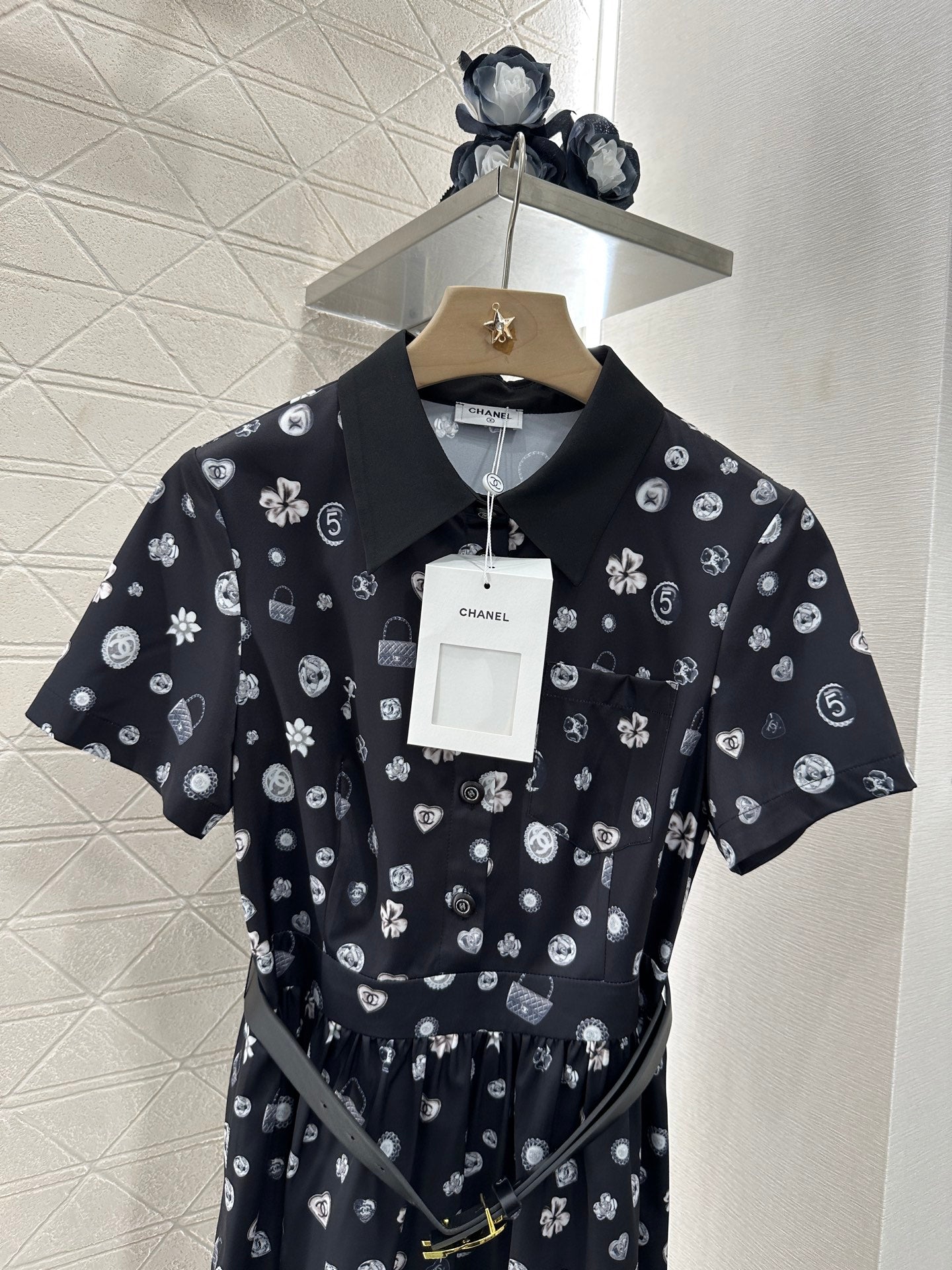 C*♥2025 new arrivals Printed dress