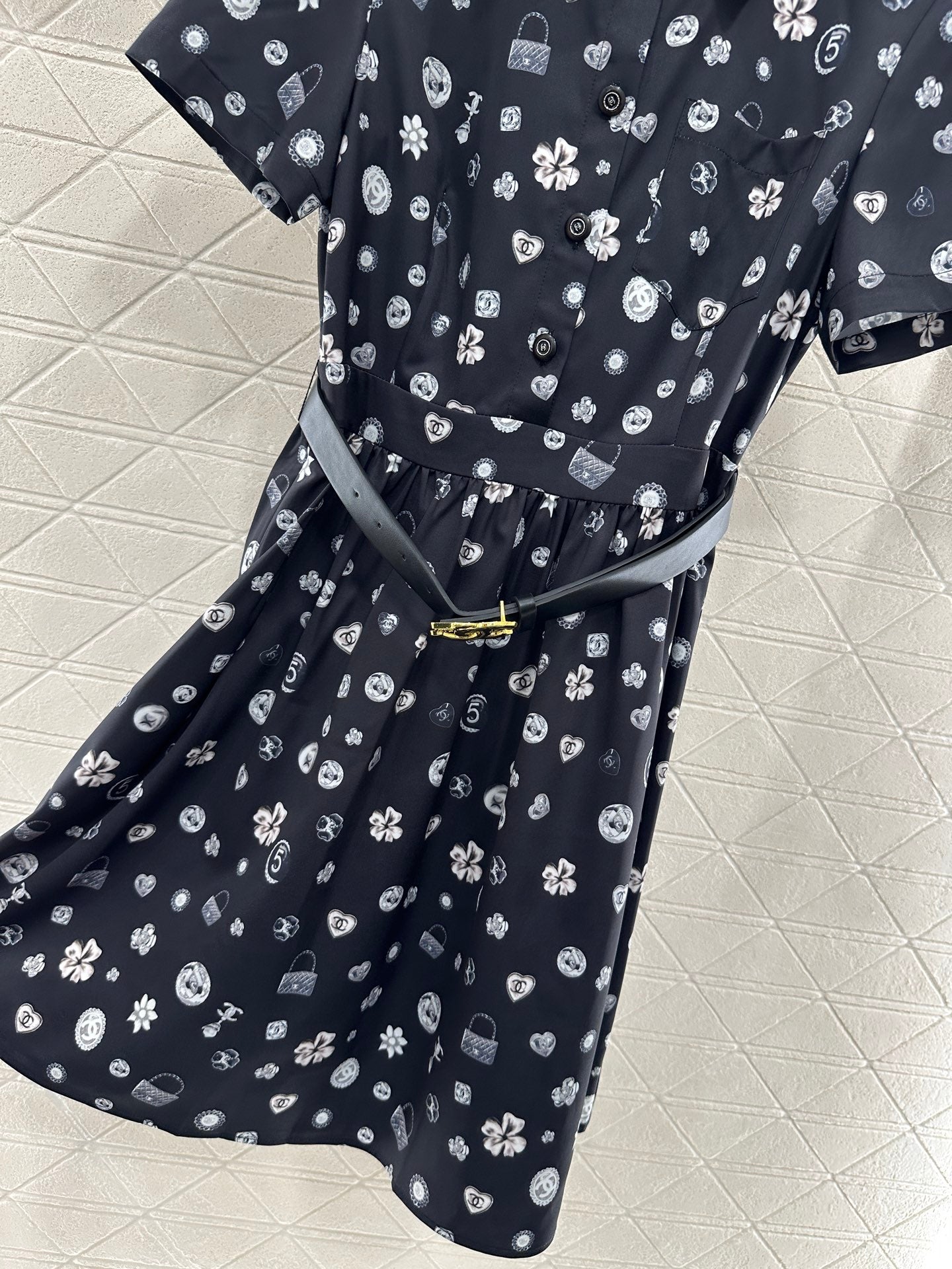 C*♥2025 new arrivals Printed dress