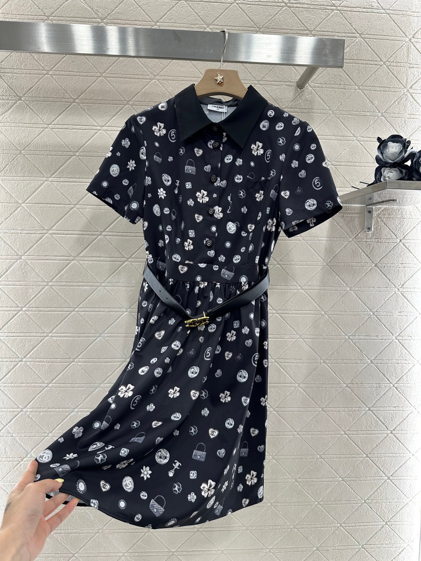 C*♥2025 new arrivals Printed dress