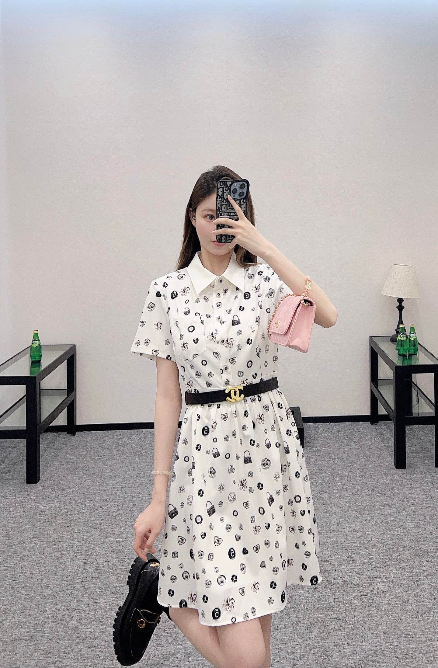 C*♥2025 new products Printed dress