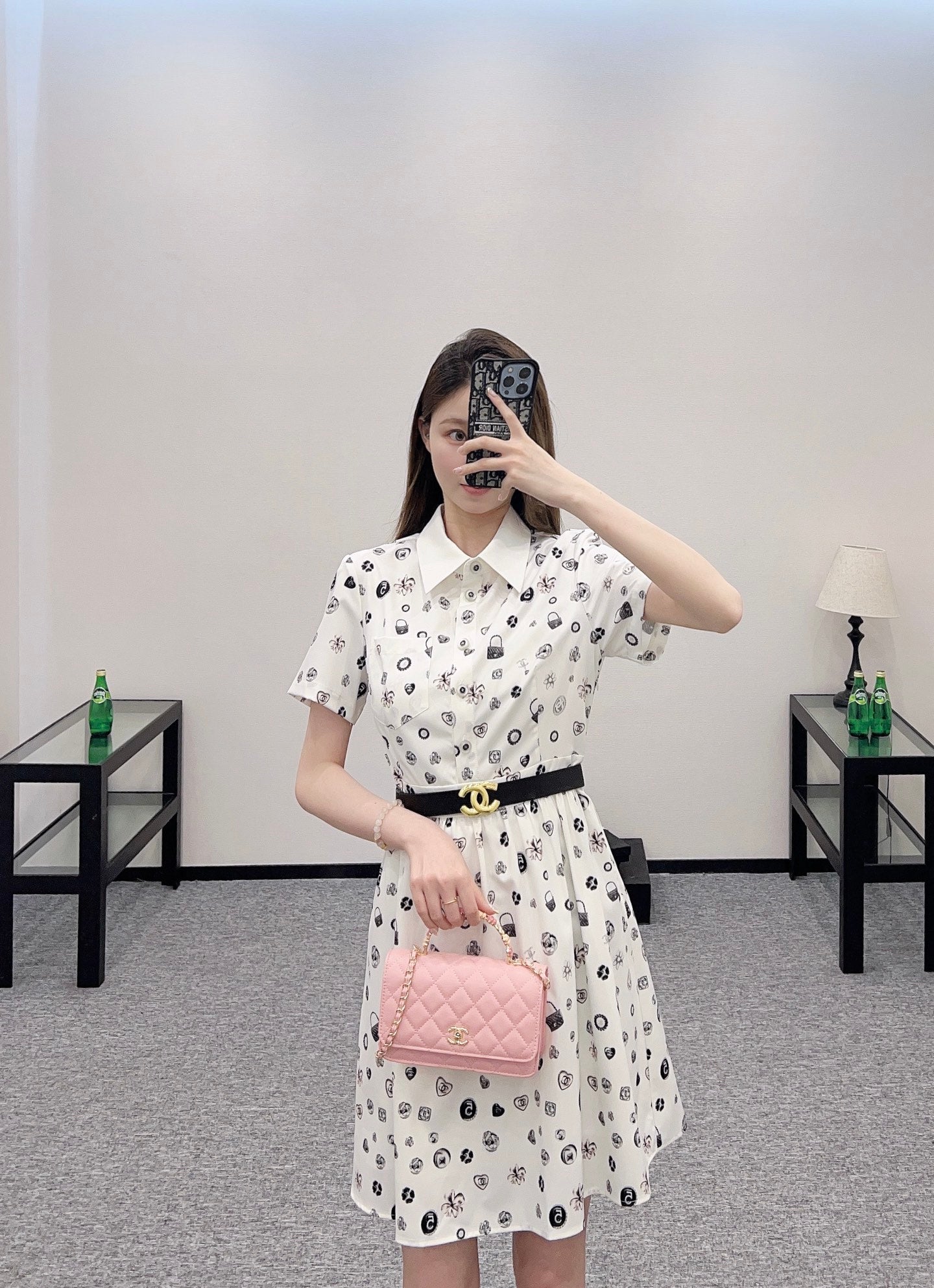 C*♥2025 new products Printed dress